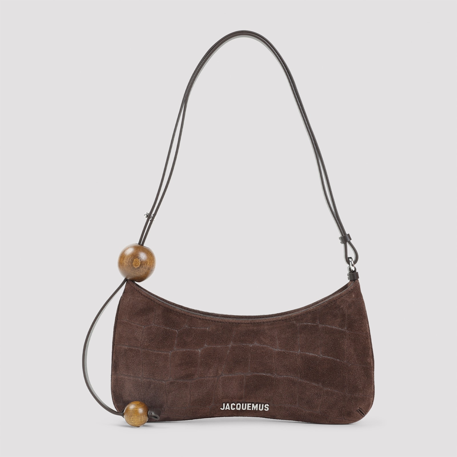 Jacquemus Le Bisou Perle In Brown