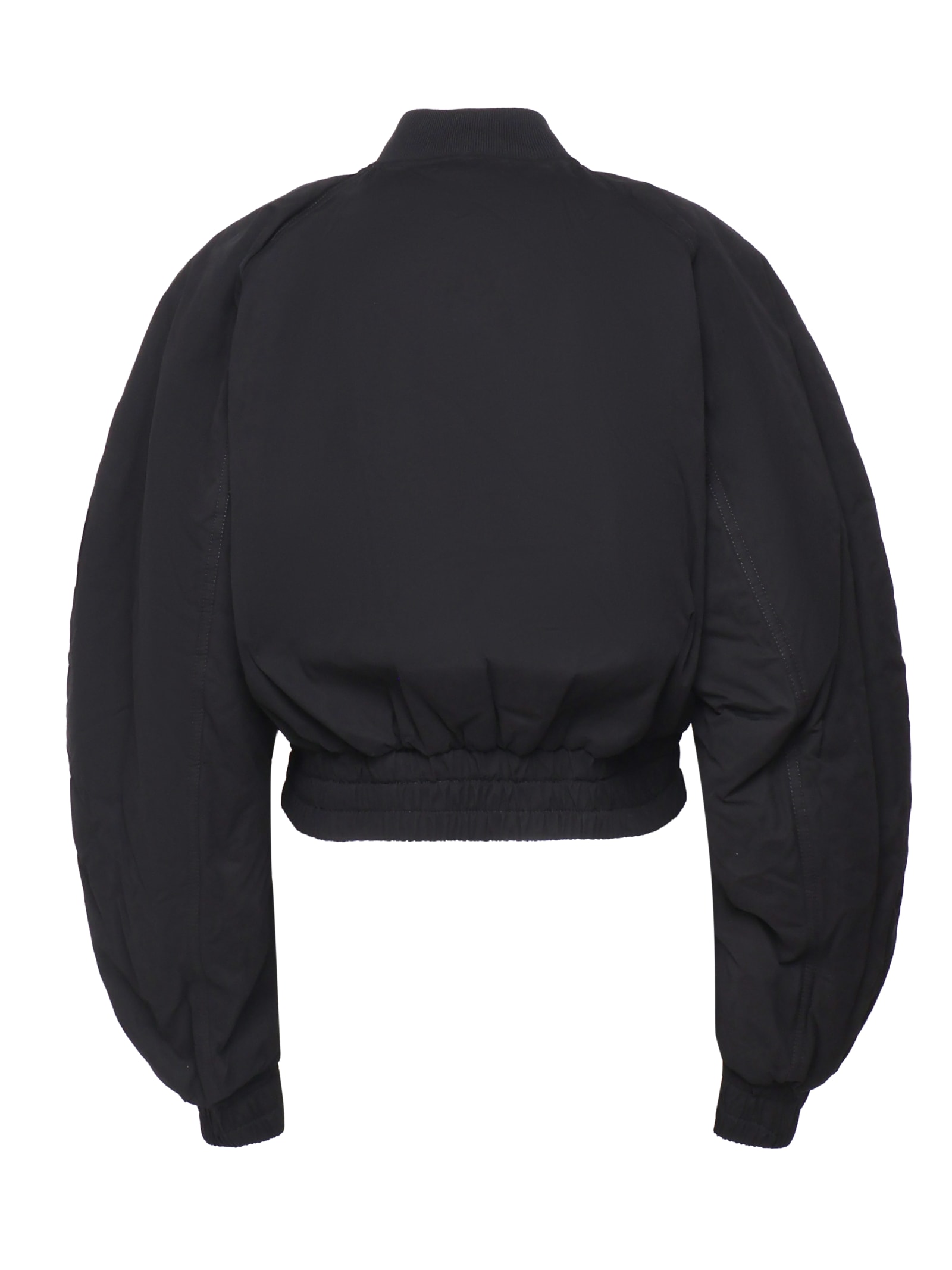The Andamane Long-sleeved Casual Jacket In Black