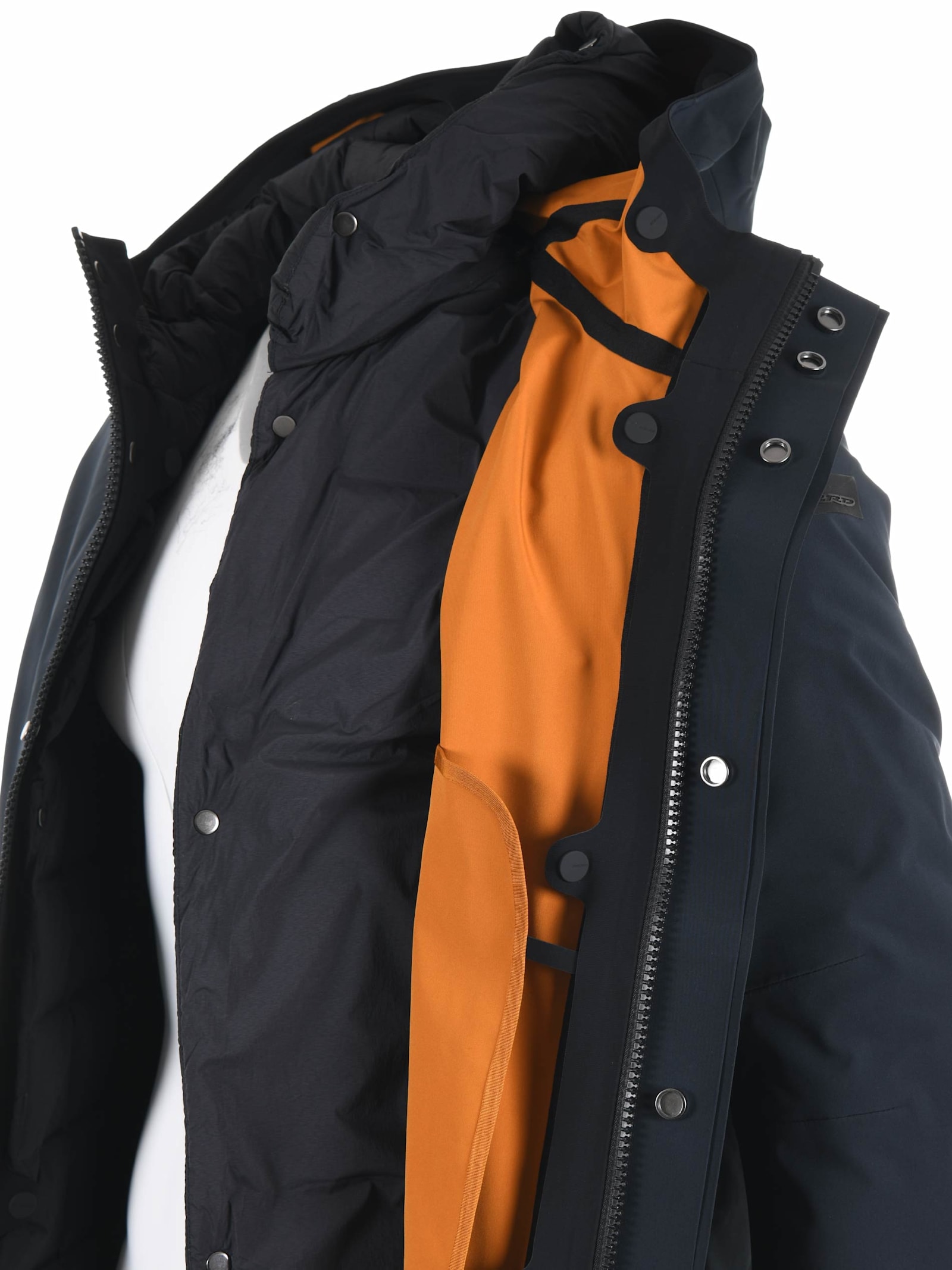 Rrd - Roberto Ricci Design Color Detachable Mdm Jkt In Blue