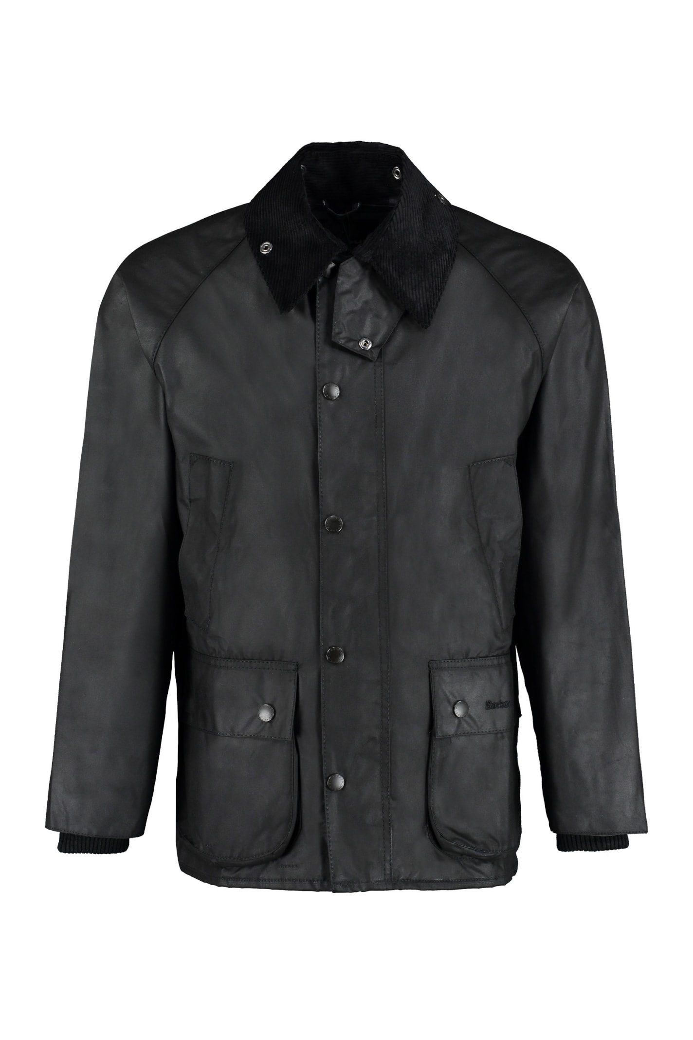 Barbour Bedale Jacket In Coated Cotton