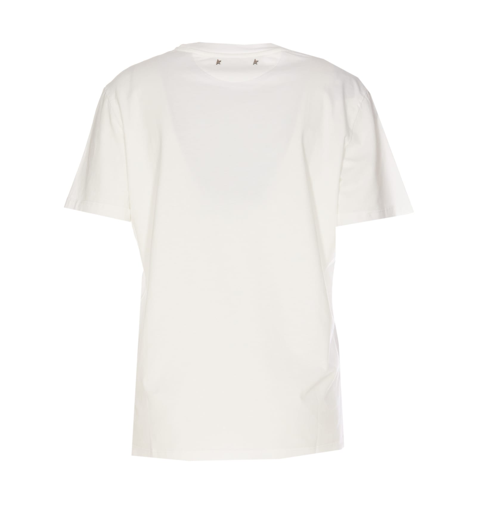 Shop Golden Goose T-shirt In Bianco