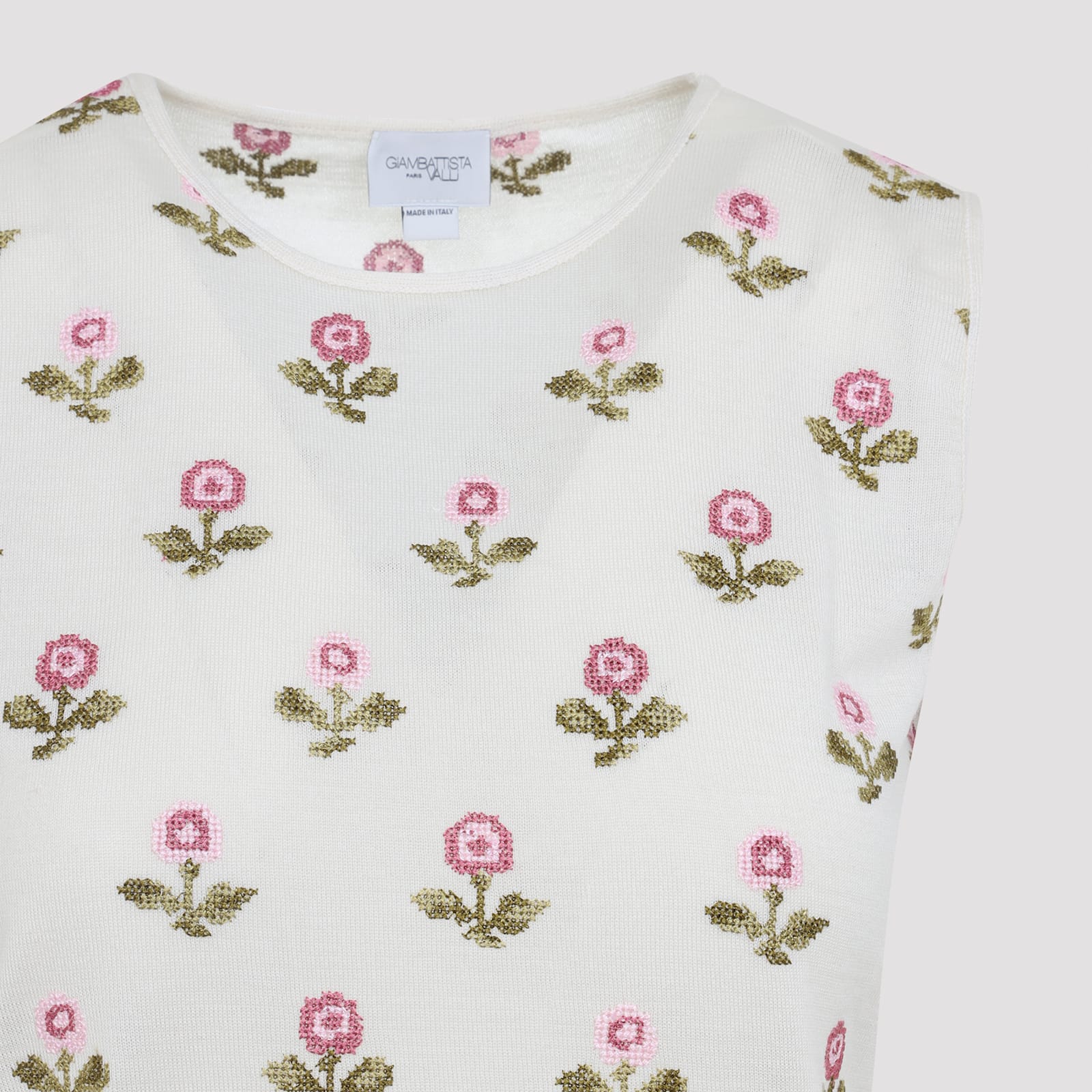 Giambattista Valli Knit Top In White