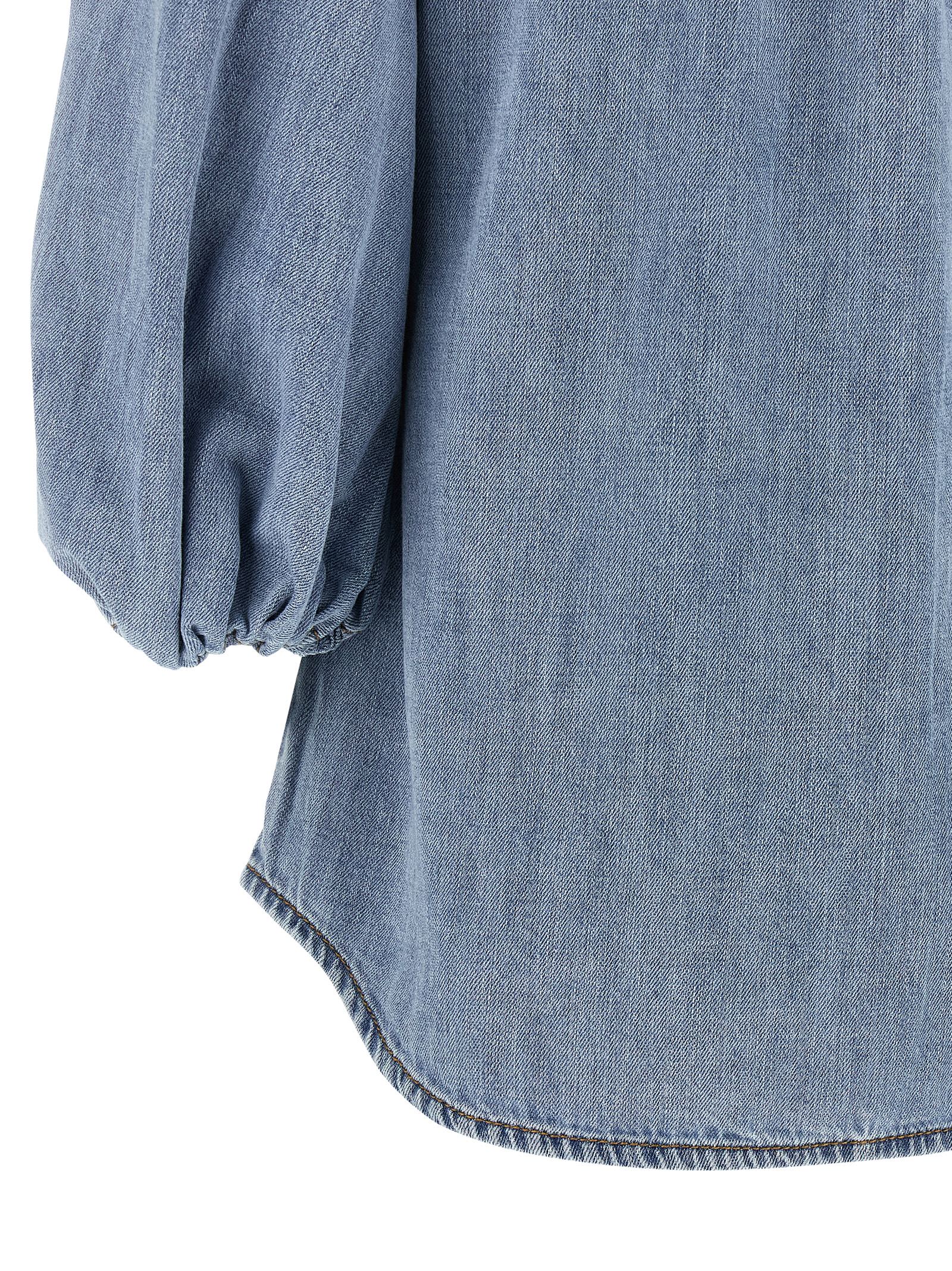 Zimmermann Lucky Shirt And Blouse Light Blue In Blue