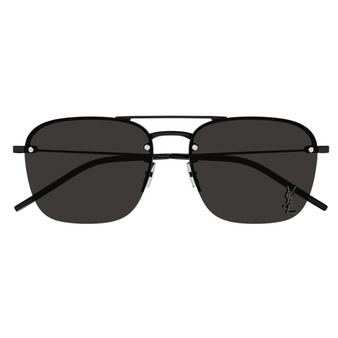 Saint Laurent Women's Mirror Sunglasses, Sl 312 M-006 In 001 Black Black Black
