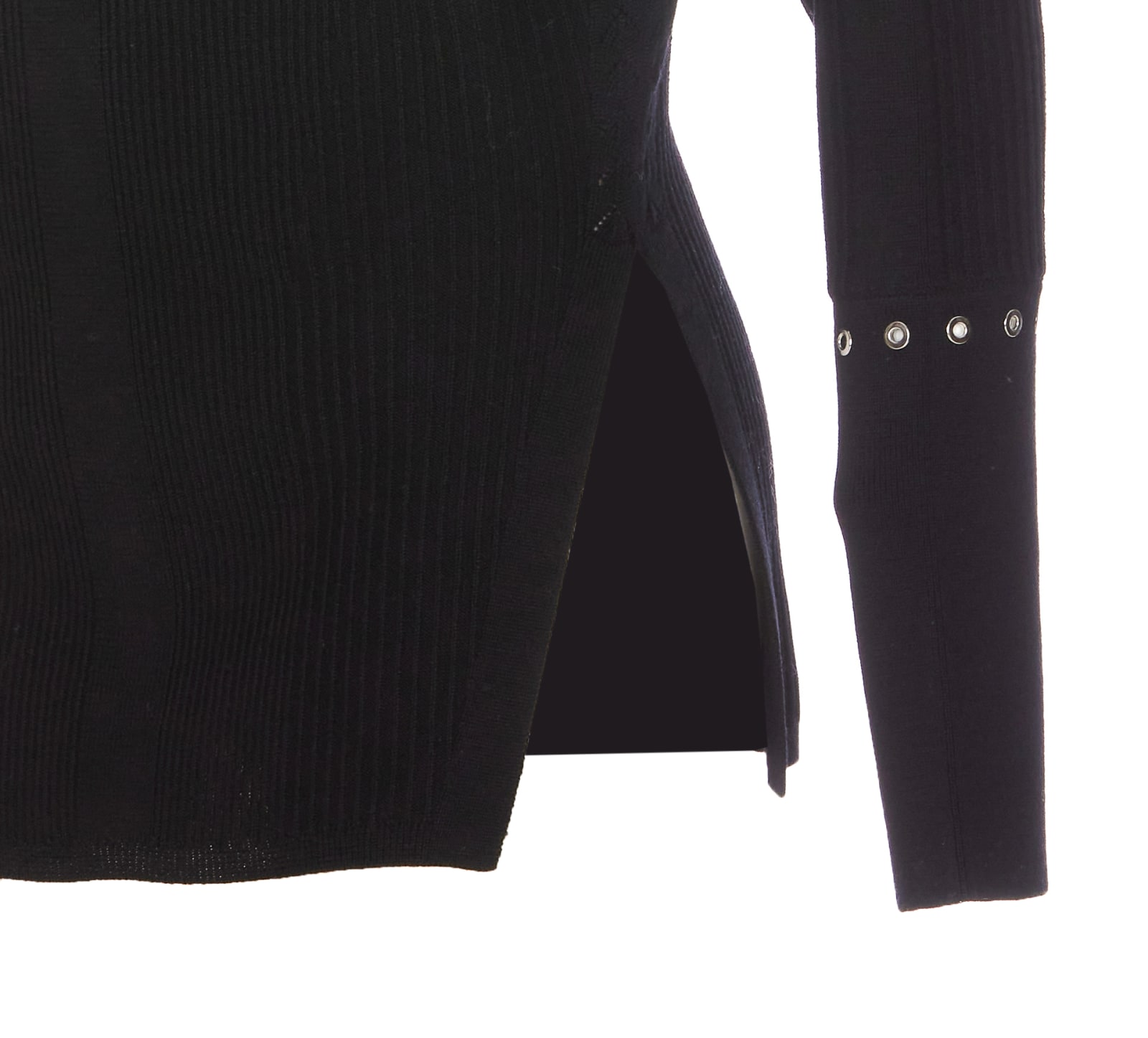 Shop Patrizia Pepe Sweater In Black