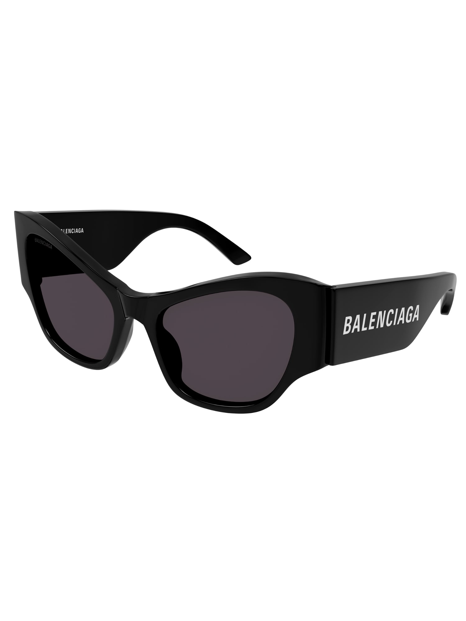 Shop Balenciaga Bb0259s Sunglasses In Black Black Grey