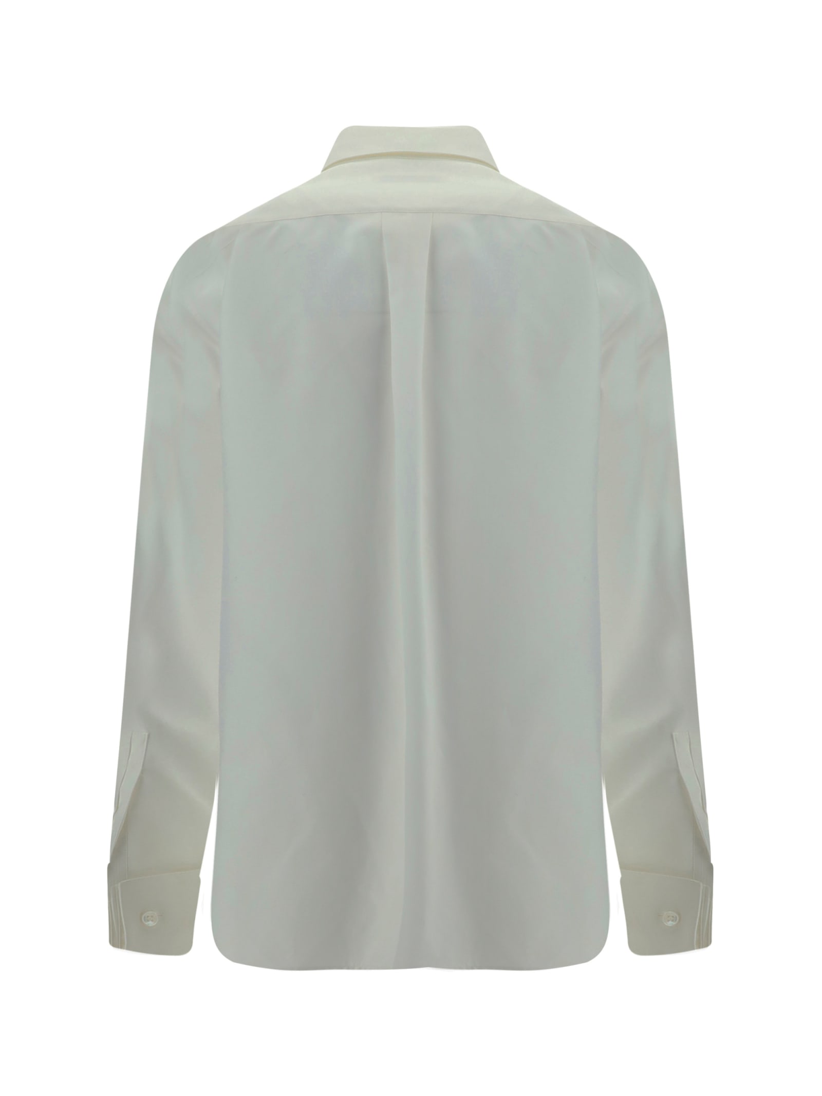 Shop Saint Laurent Shirt In White