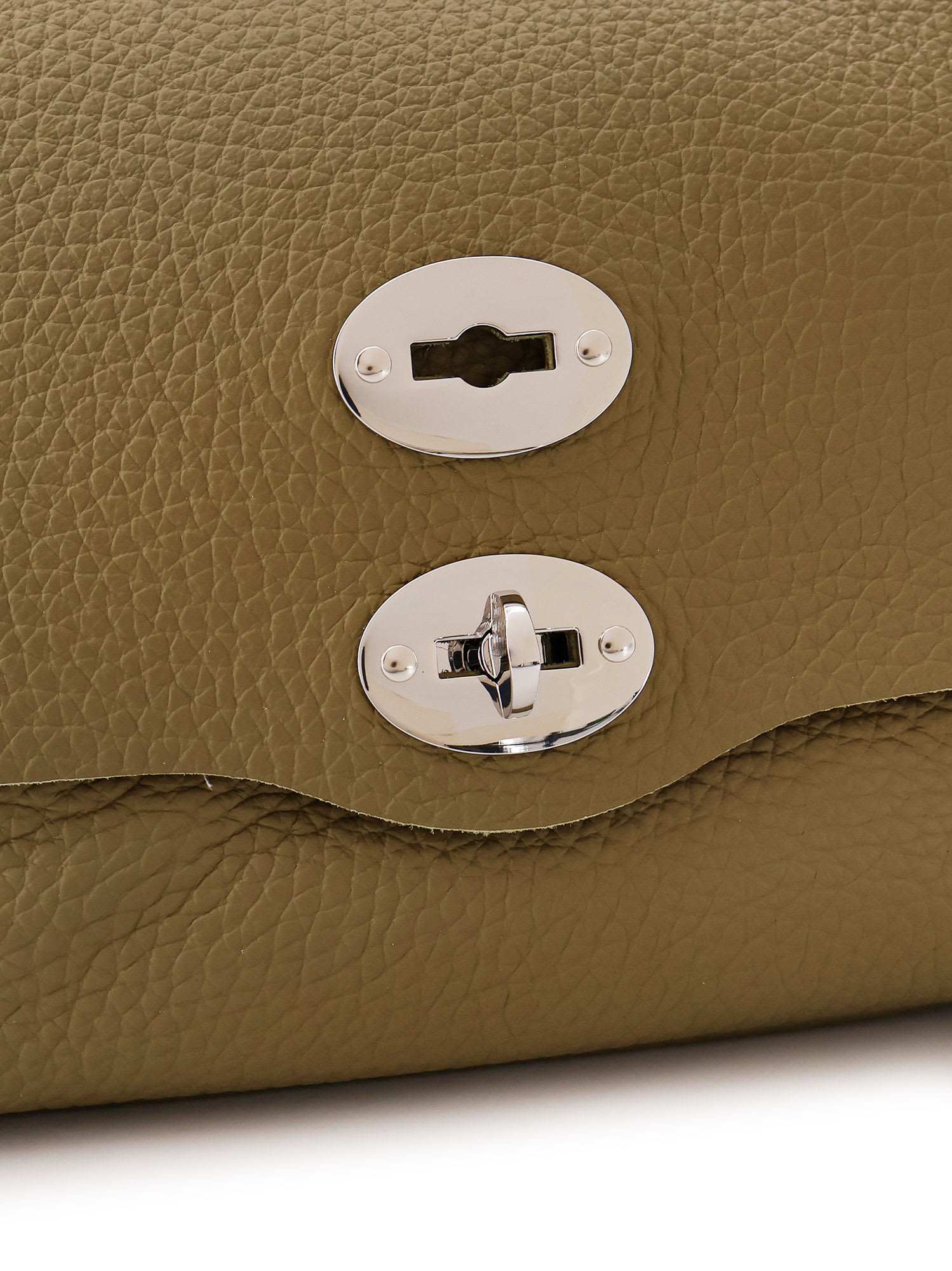 Zanellato Postina S Leather Crossbody Bag In Green