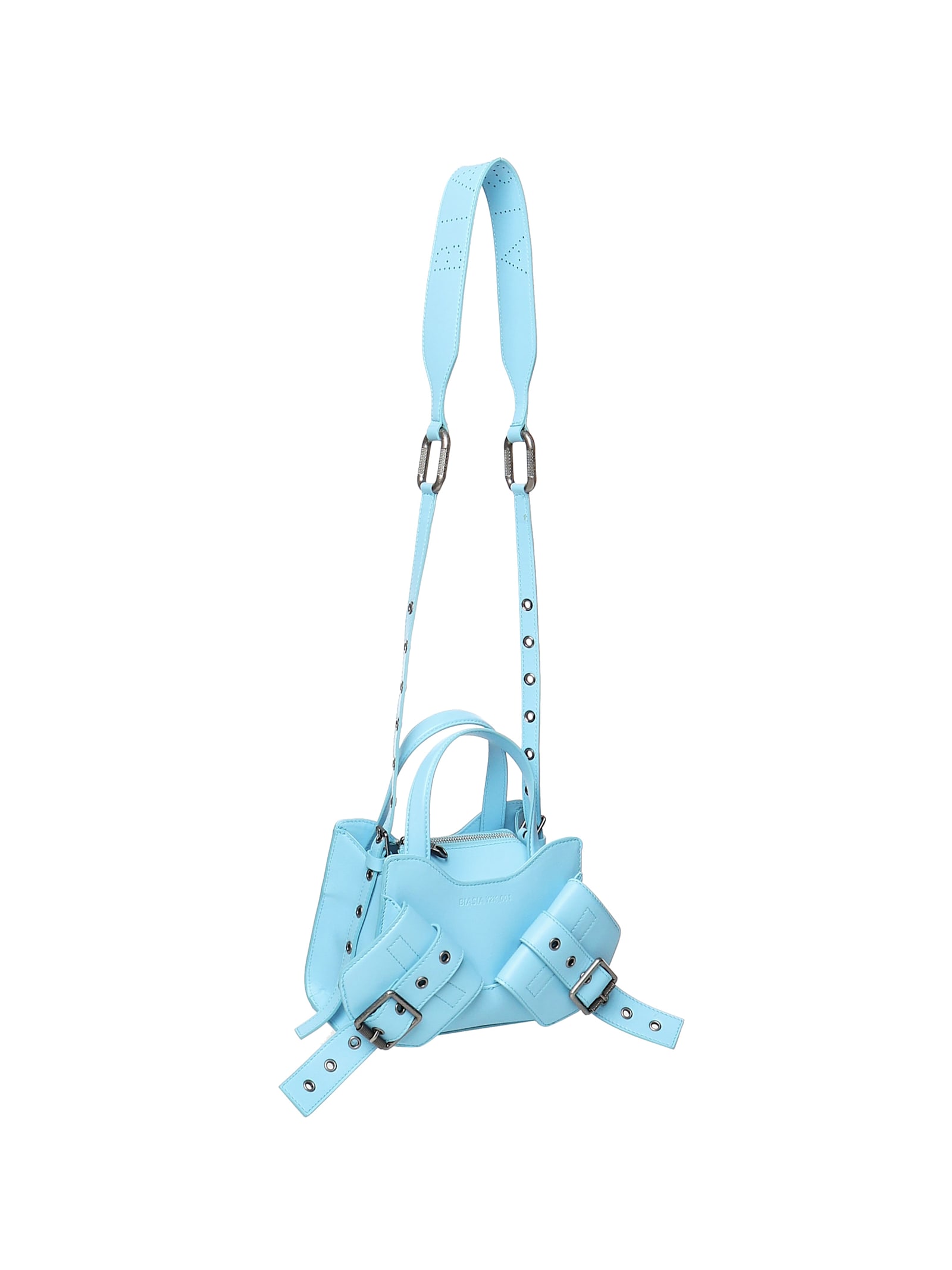 Biasia Y2k Shoulder Bag In Blue