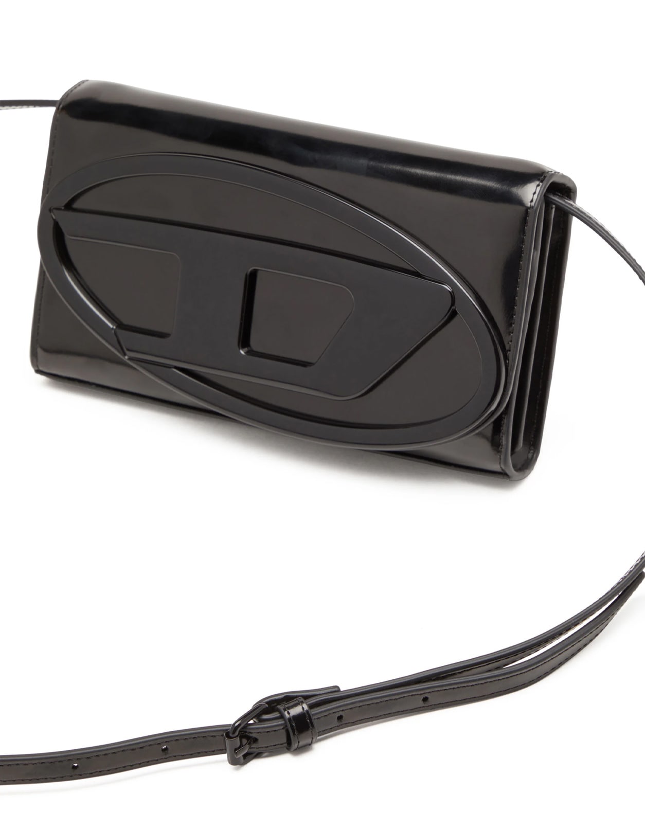 Shop Diesel Black 1dr Wallet