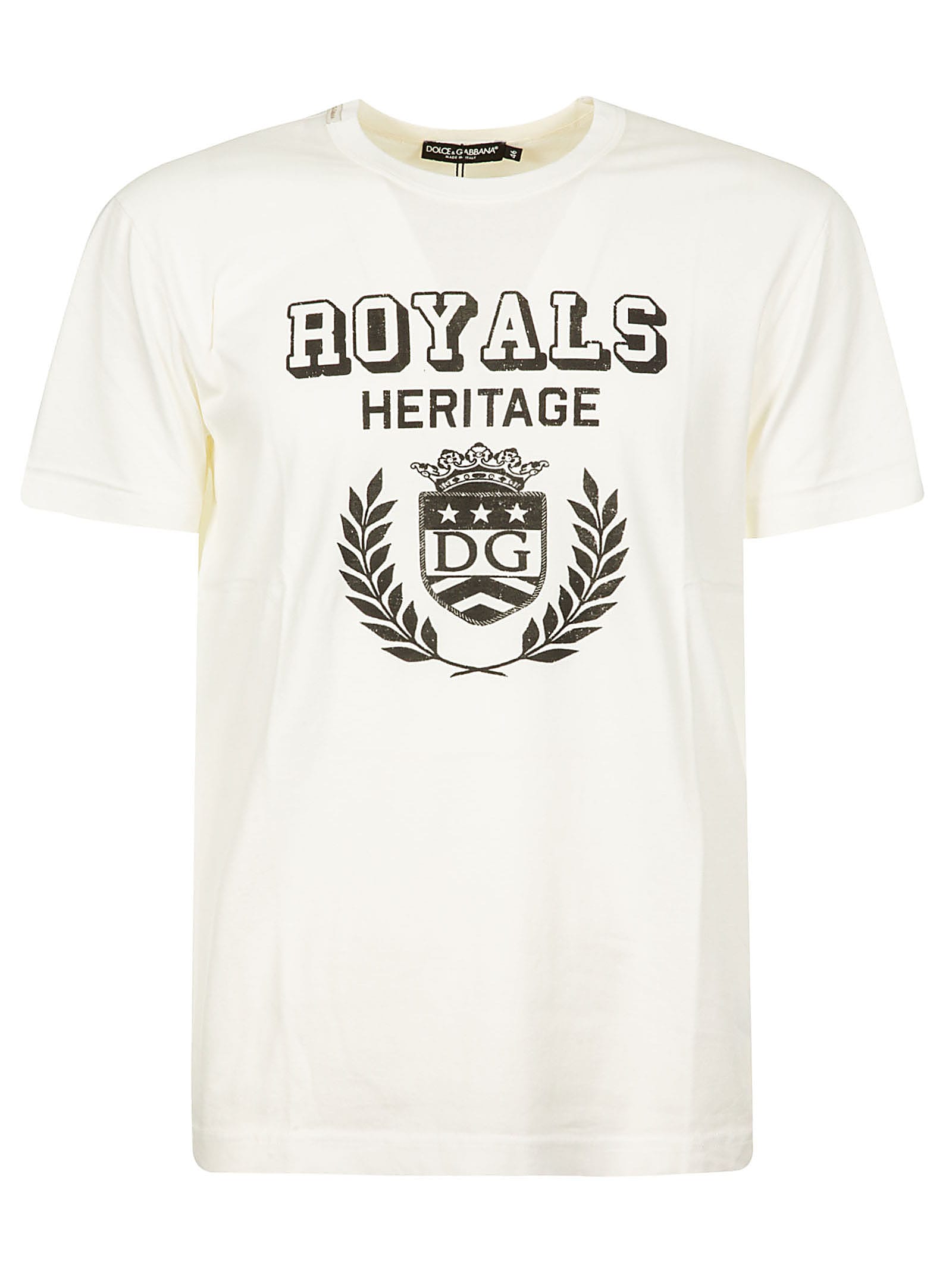 DOLCE & GABBANA ROYALS HERITAGE T-SHIRT,11248535