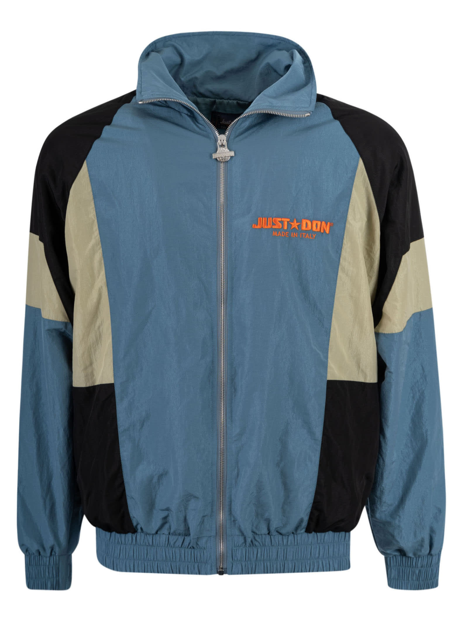 Just Don Logo Embroidered Windbreaker