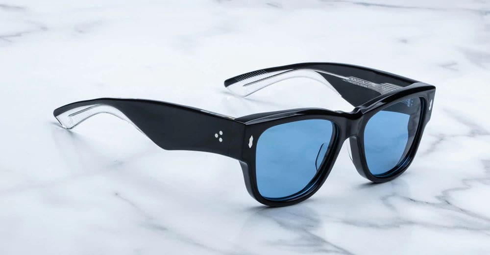 Shop Jacques Marie Mage Anita - Titan Sunglasses In Black