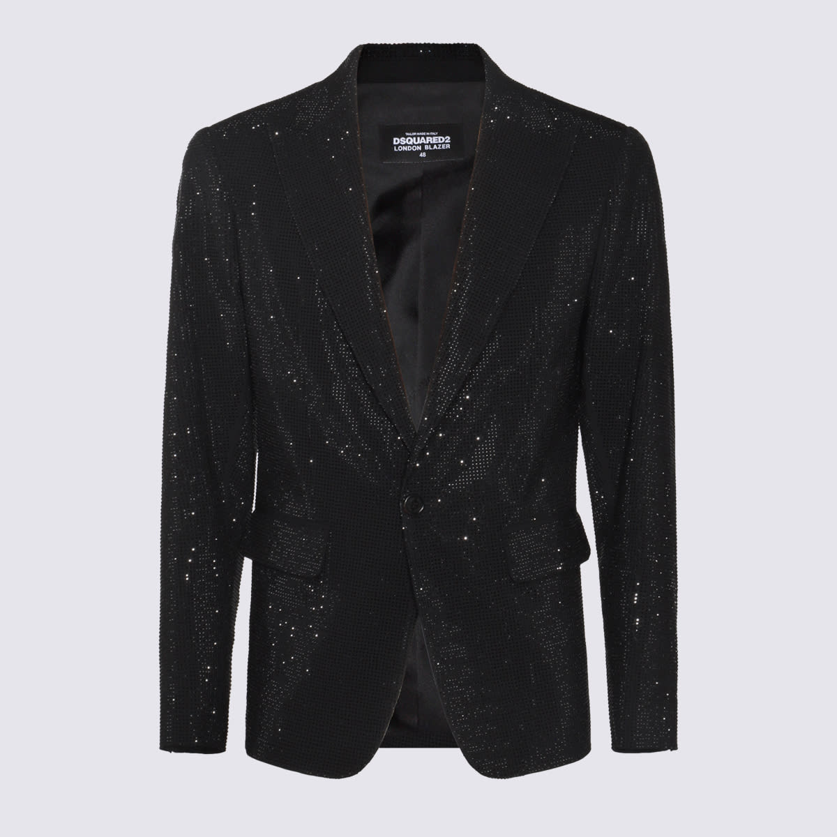 Dsquared2 Black Wool Blazer