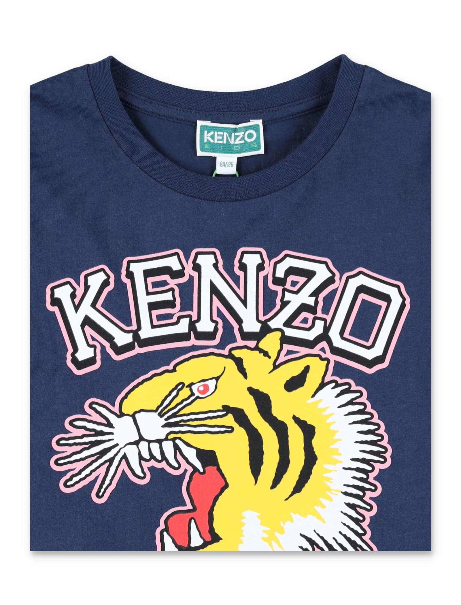 Shop Kenzo Tiger T-shirt In Navy