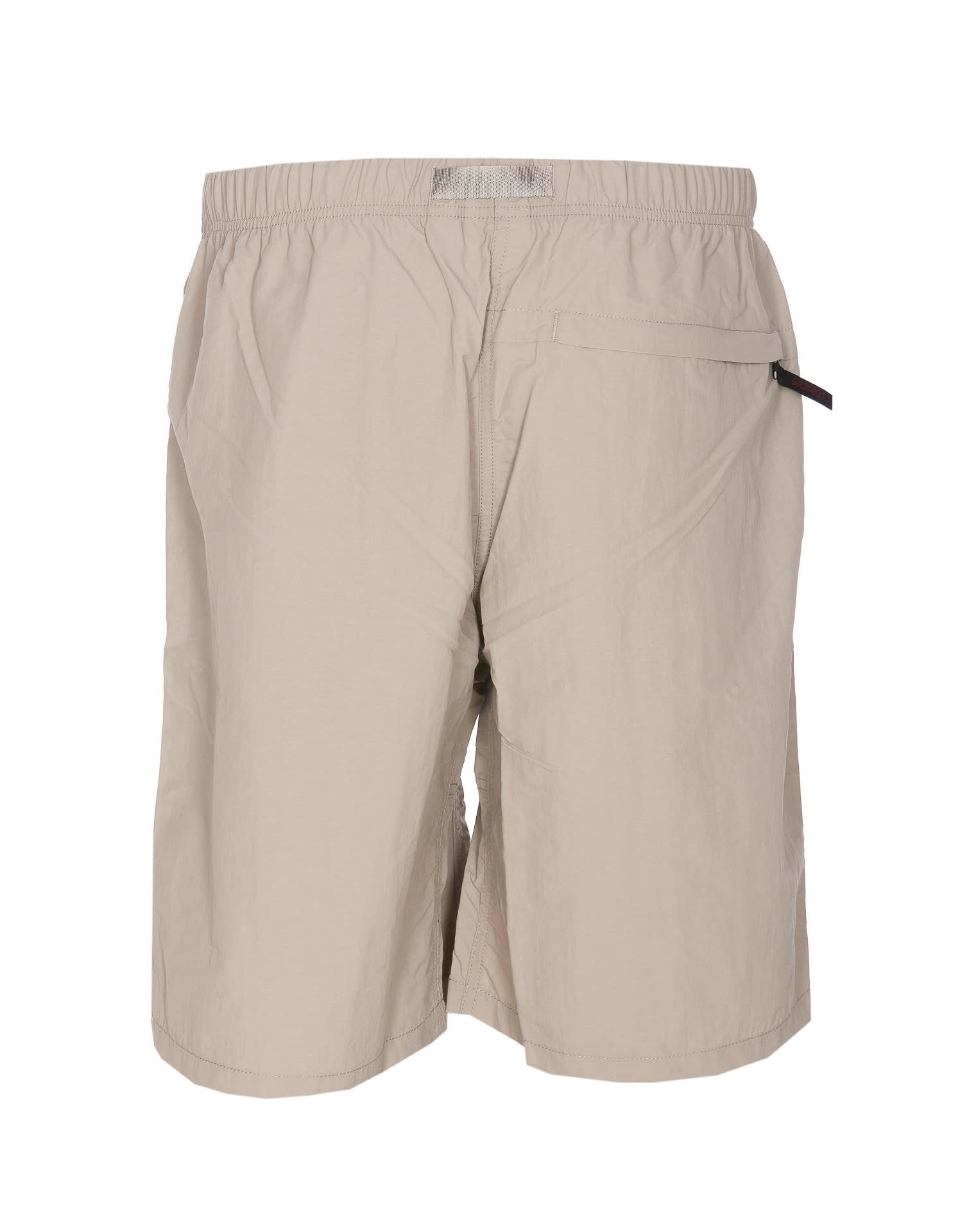 Shop Gramicci Nylon Packable G-shorts In Beige