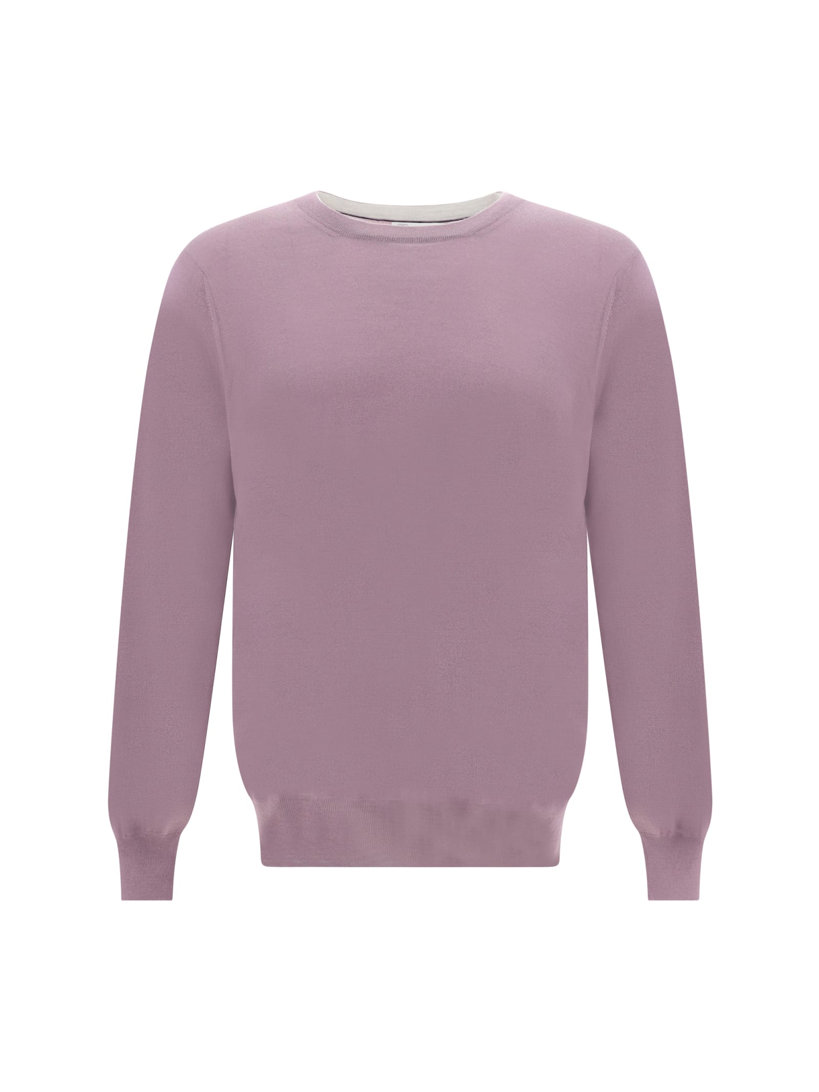 Shop Brunello Cucinelli Sweater In Violet
