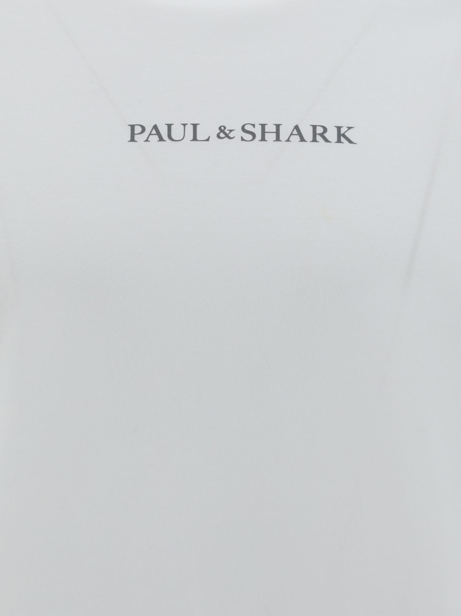 Shop Paul&amp;shark T-shirt In Bianco