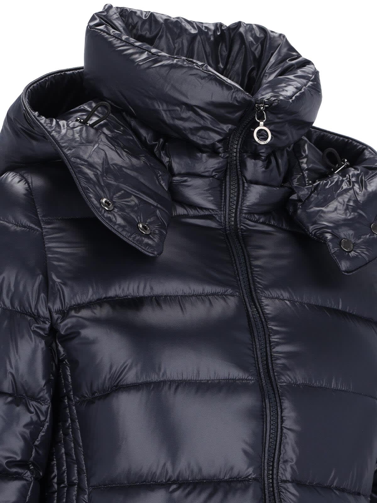 Shop Tatras Hooded Down Jacket Babila In Blue