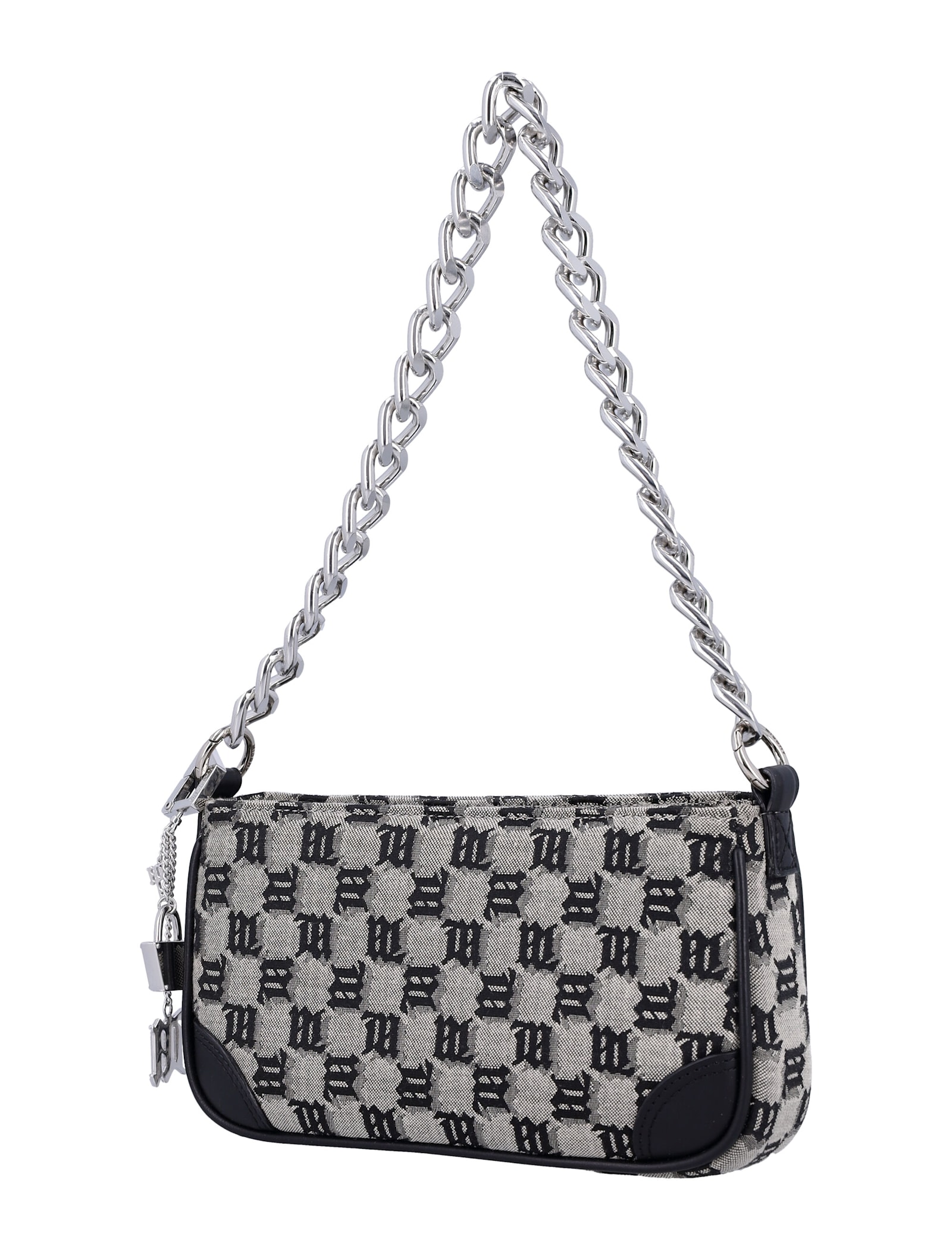 Shop Misbhv Monogram Chain Babe Bag In Mlc