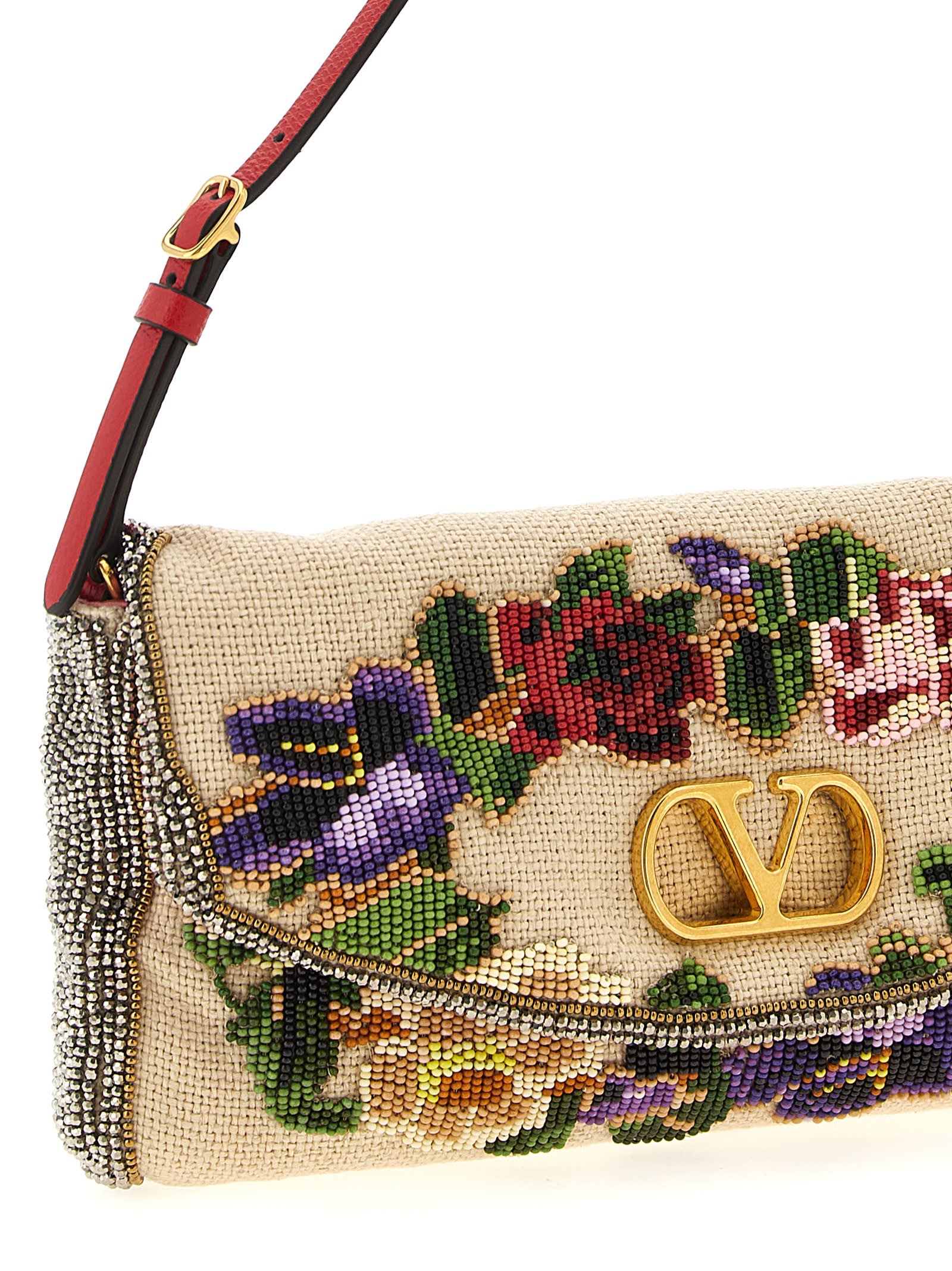 Valentino Vain Soft Shoulder Bags Multicolor In Multi