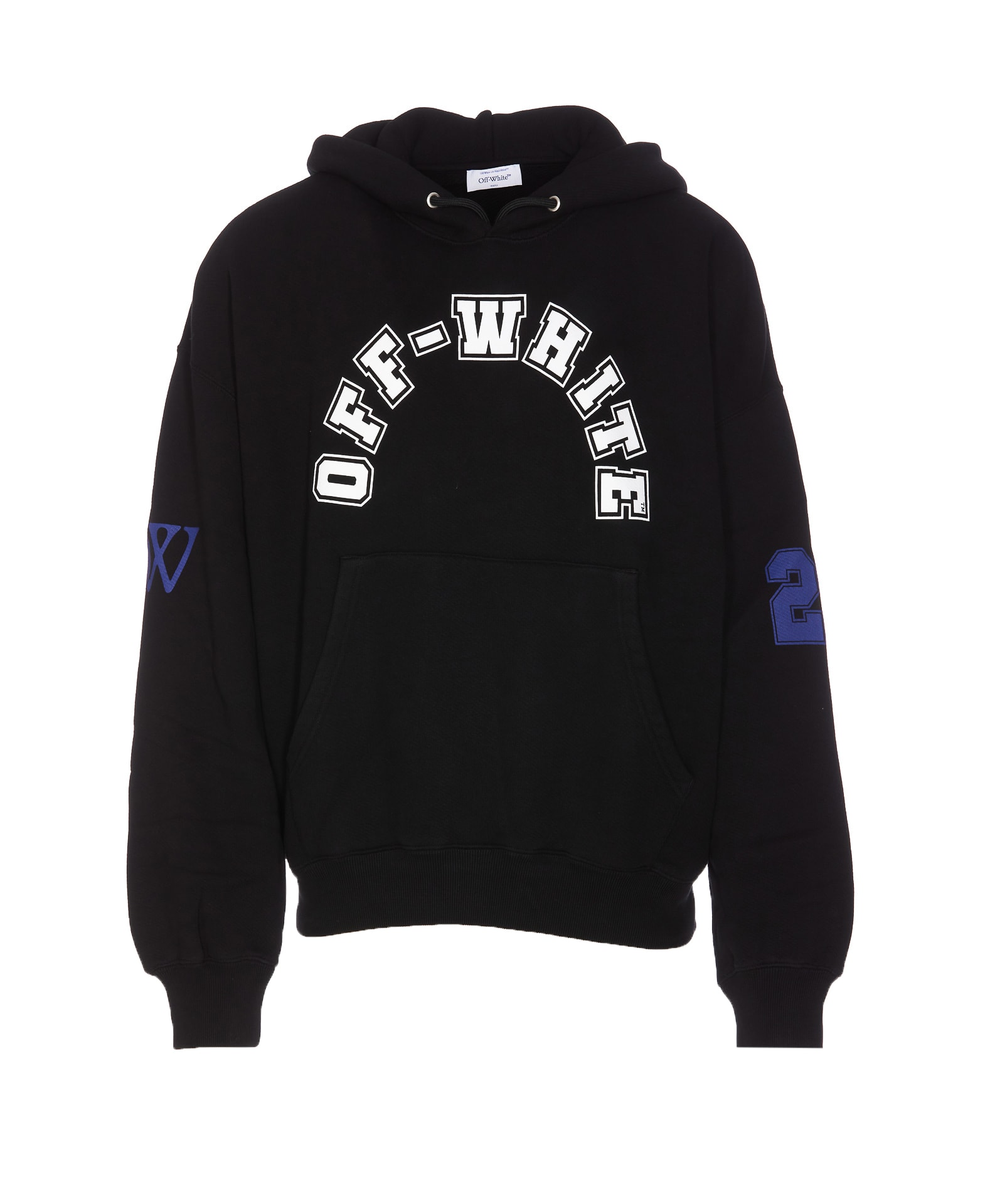 Shop Off-white Football Over Hoodie In Black