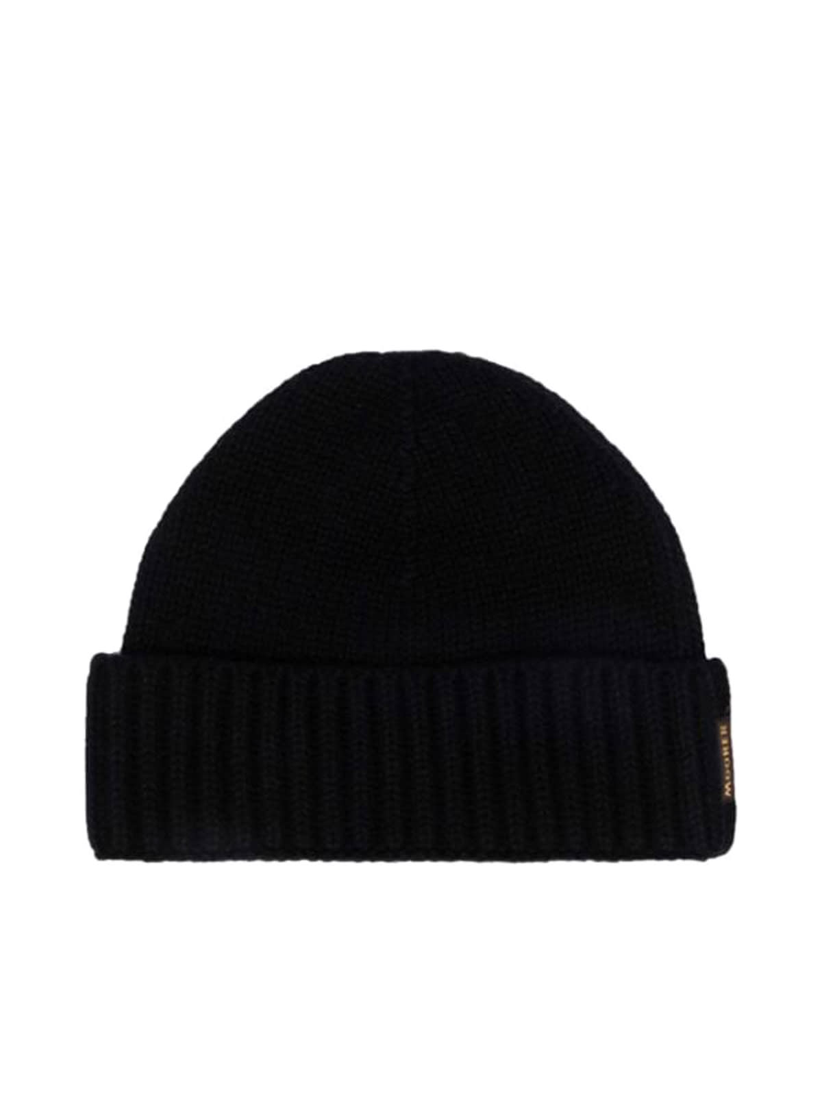 Moorer Cashmere Knitted Beanie In Beluga