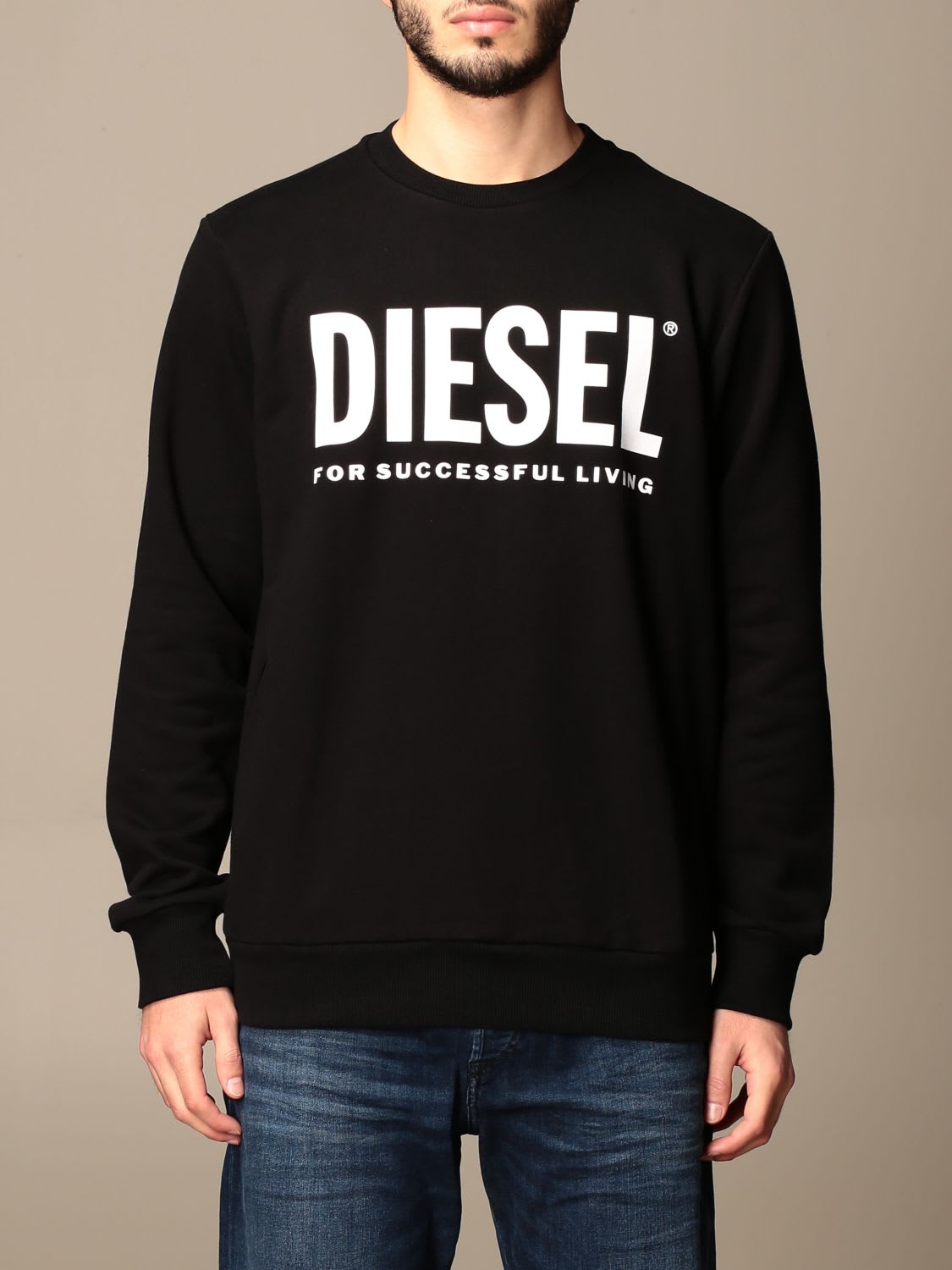 Diesel Sweatshirt Diesel Crewneck Sweatshirt With Logo