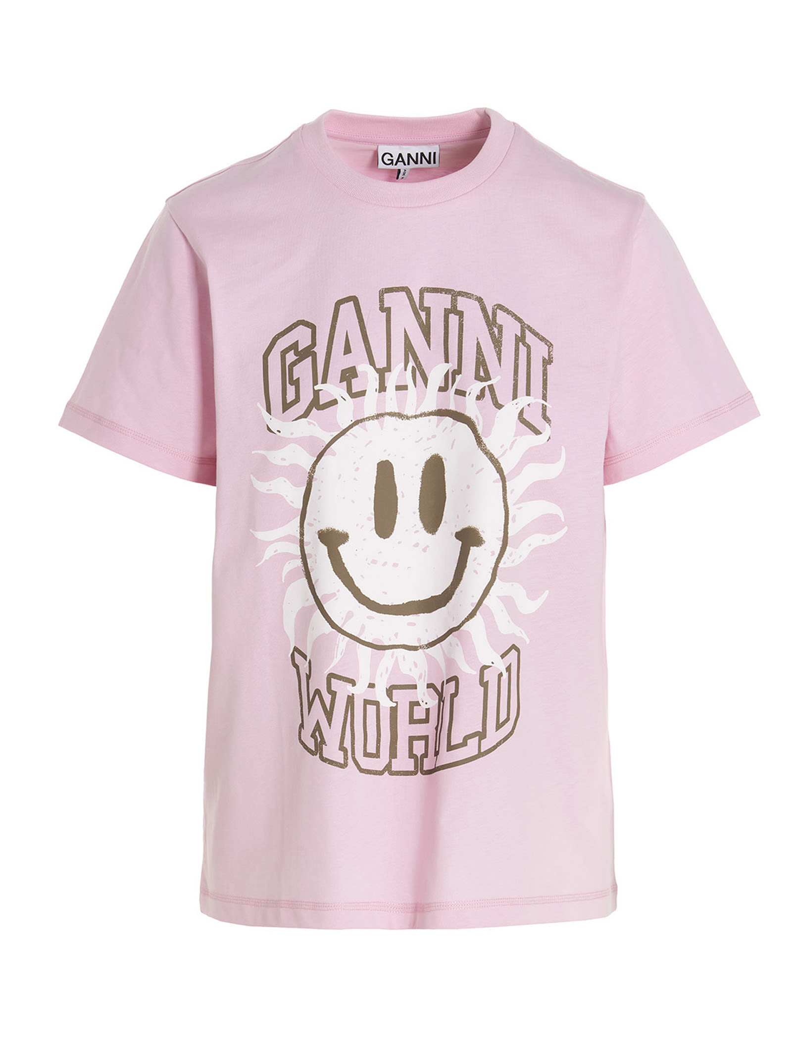 Smiley Ganni World T-shirt
