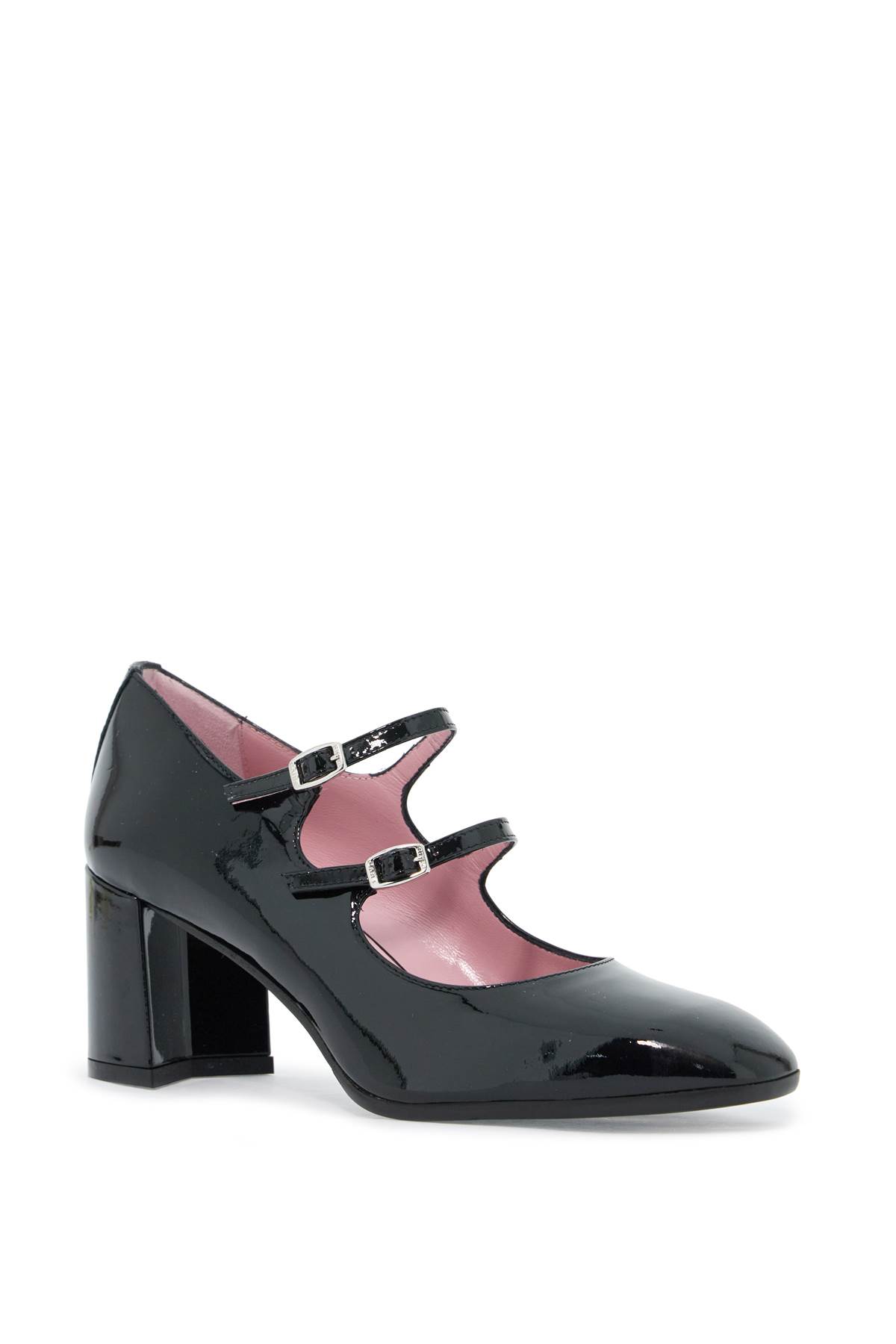 Shop Carel Mary Jane Alice In Patent Leather In Black Patent (black)