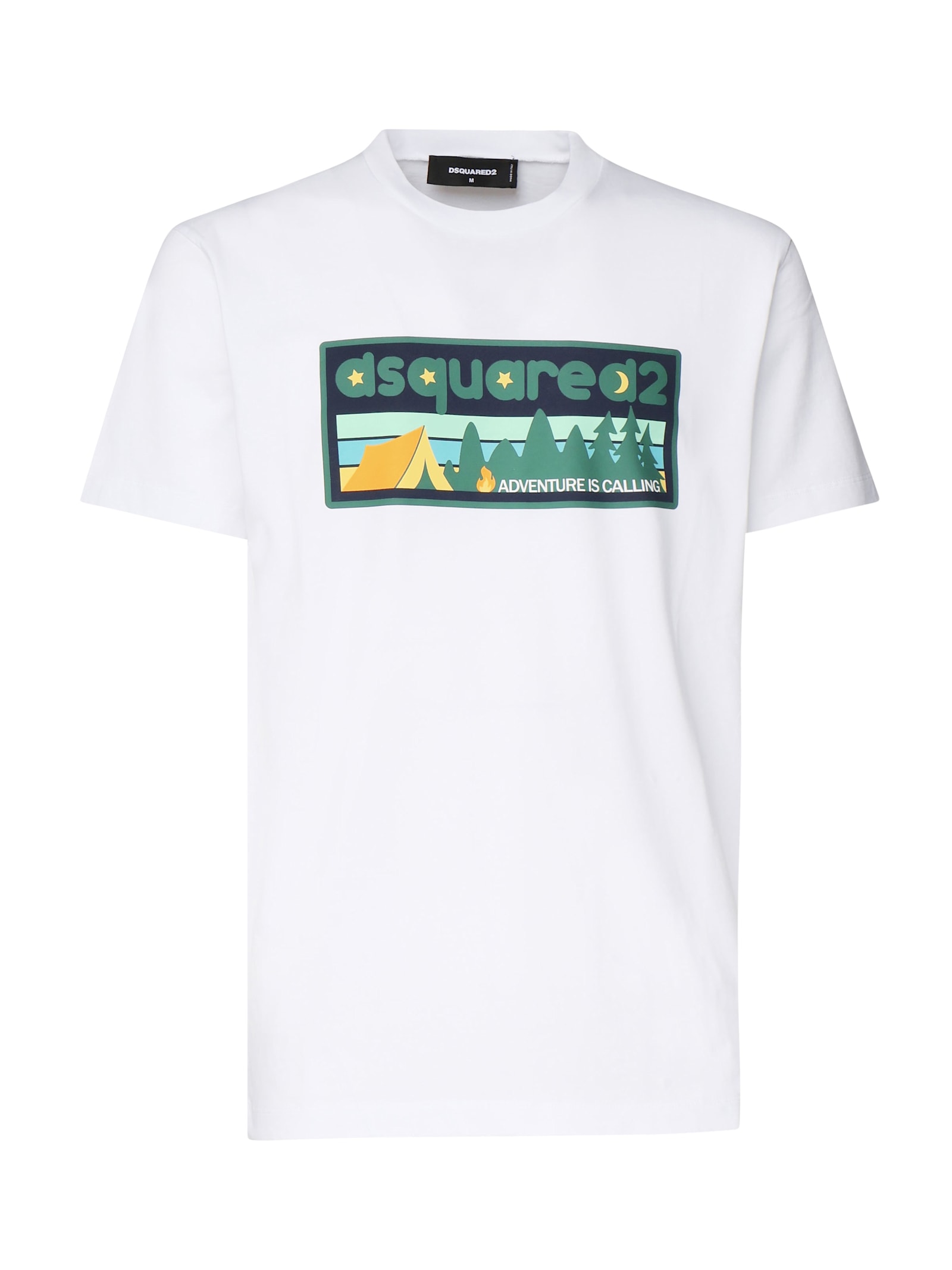 Dsquared2 Cool Fit Cotton T-shirt In White