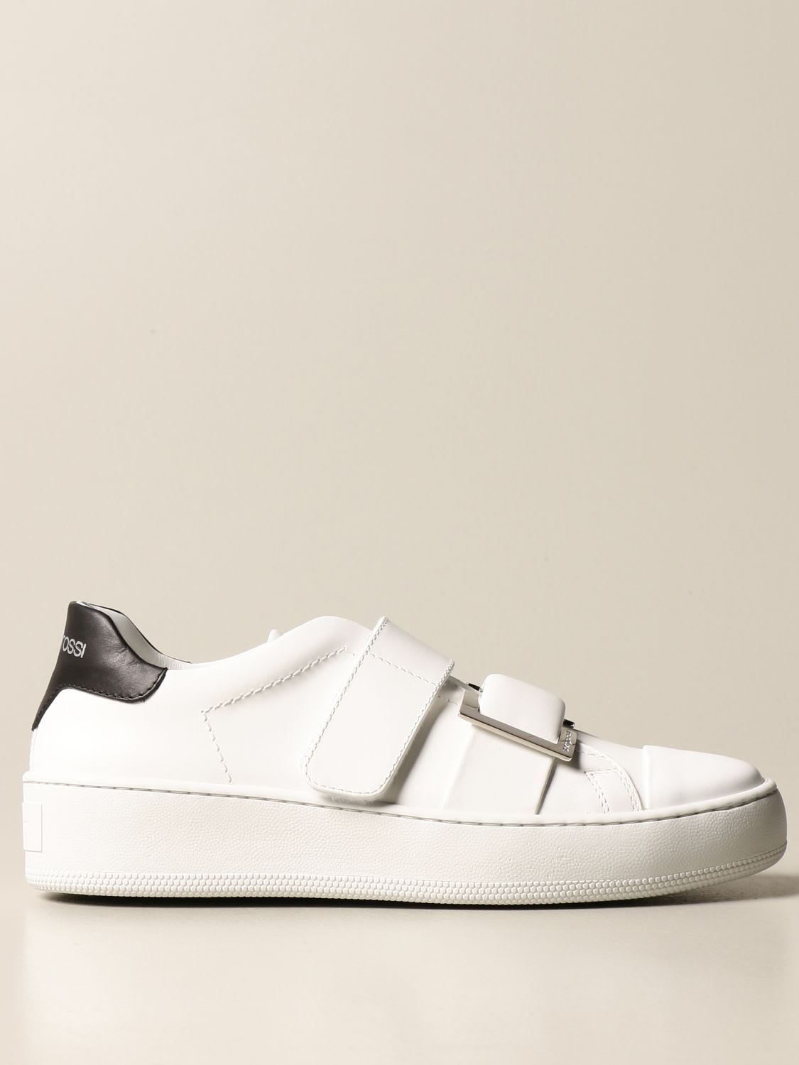 Buy Sergio Rossi Sneakers Twenty Sport Sergio Rossi Sneakers In Leather online, shop Sergio Rossi shoes with free shipping