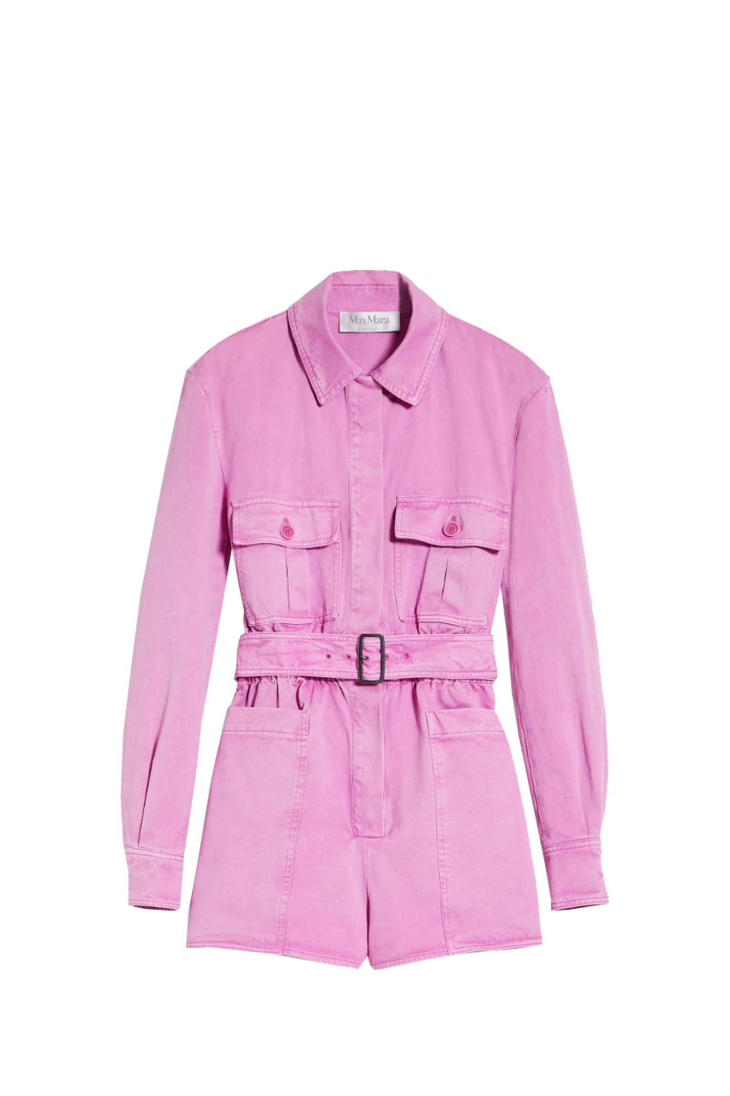 Shop Max Mara Visiera Jumpsuits In Pink