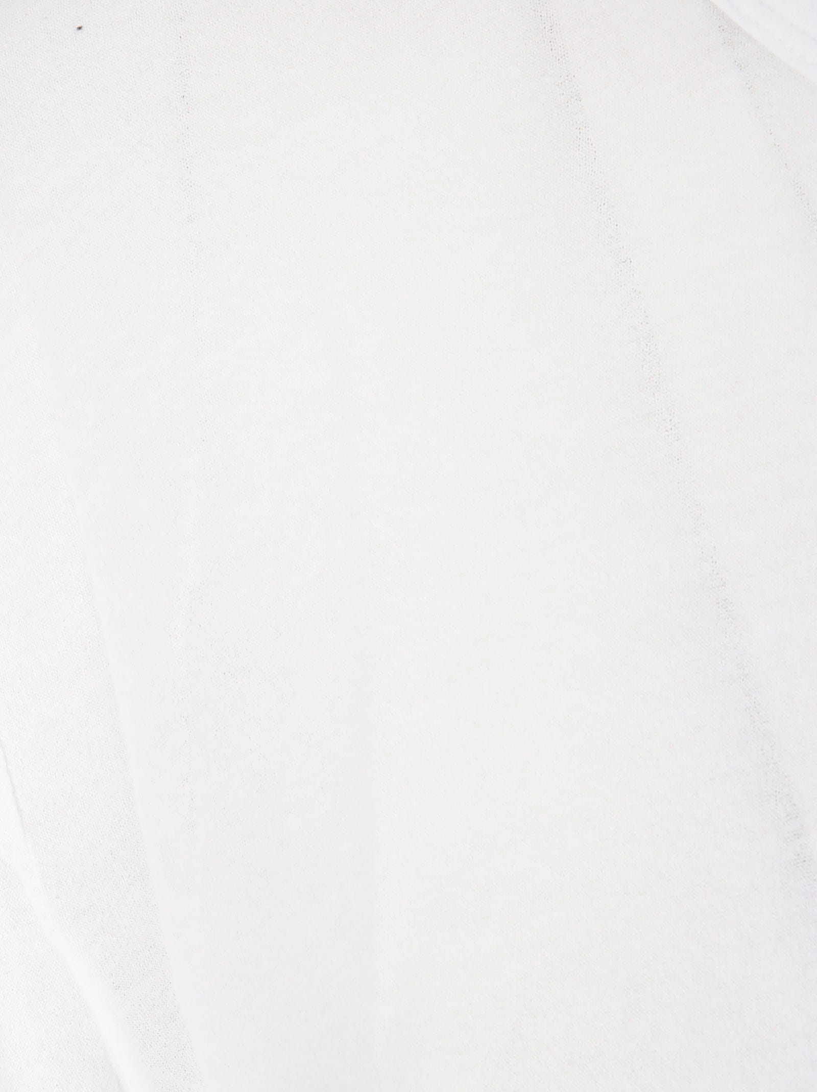 James Perse Crepe Jersey Oversized Short Sleeve Crew In White