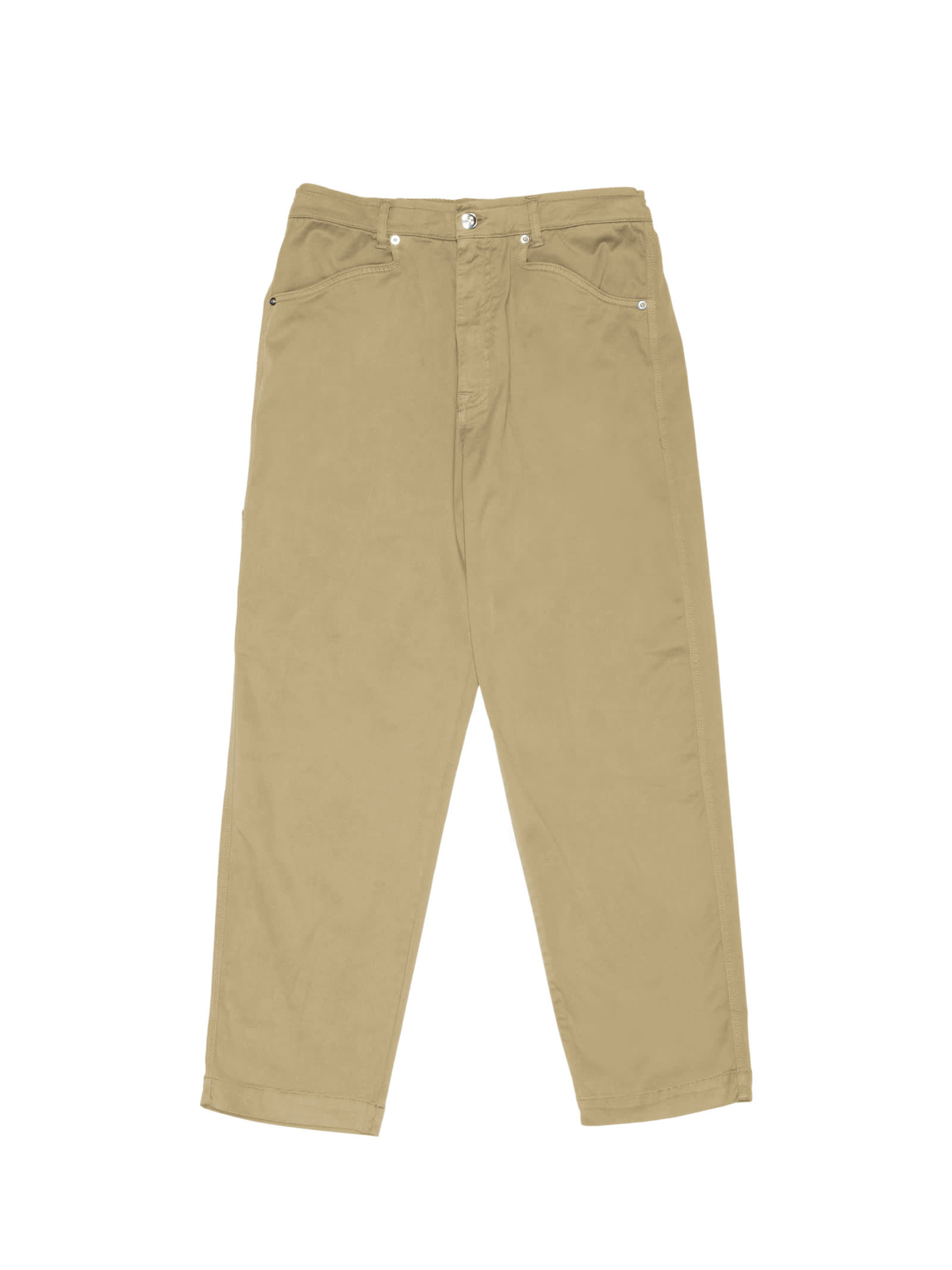Shop Altea 5 Pocket Trousers Sand In Sabbia
