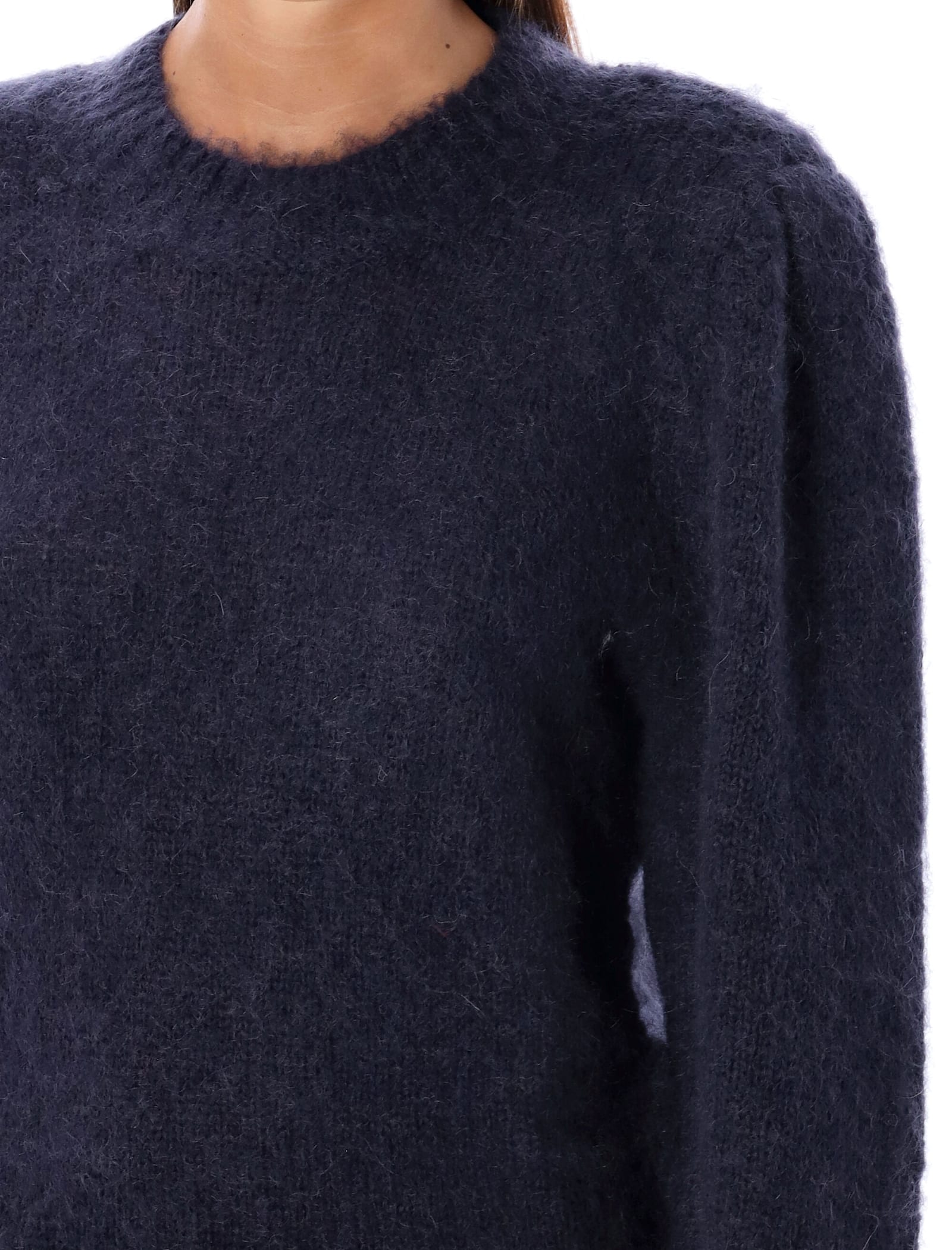 Shop Marant Etoile Esmee Sweater In Midnight Blue