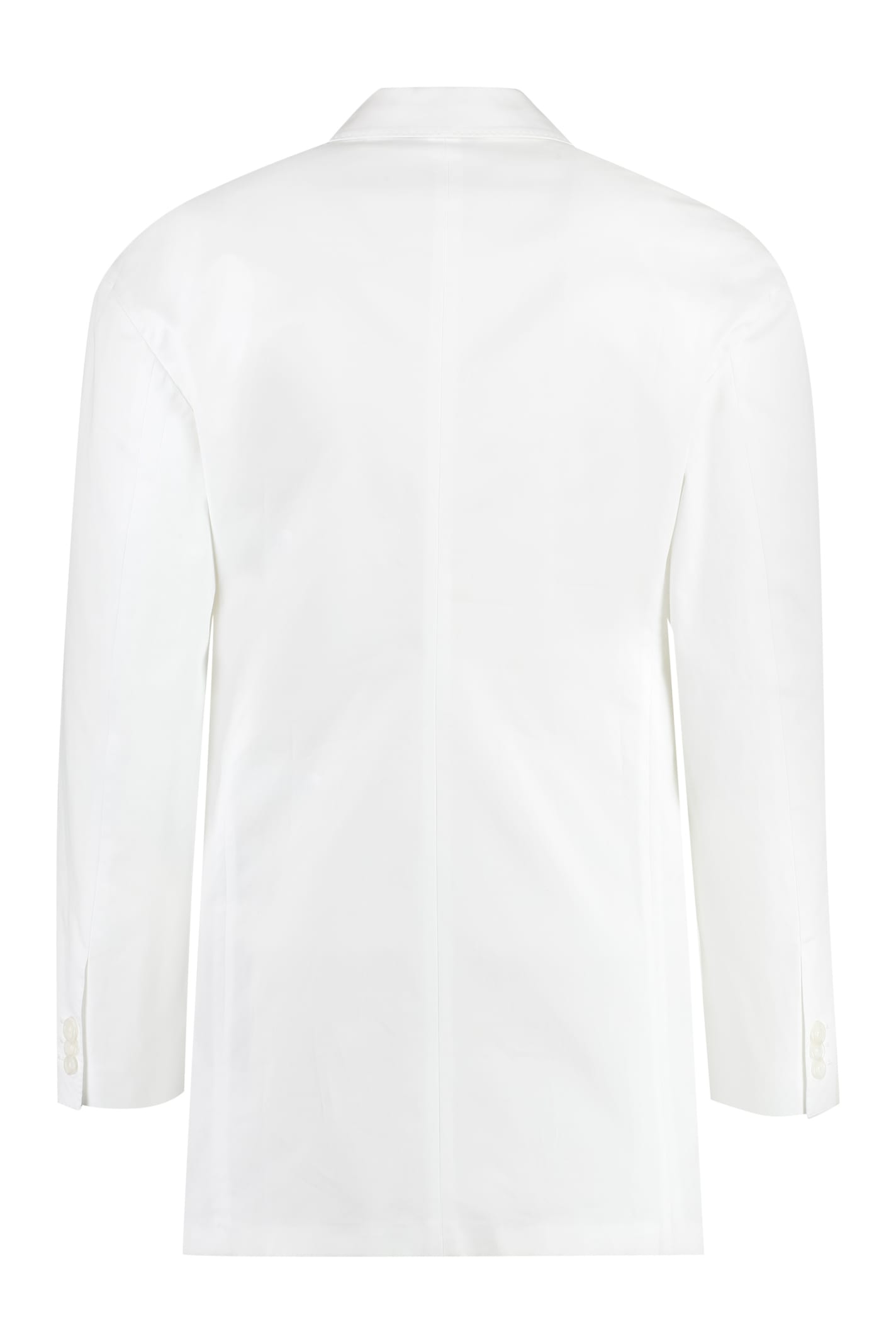 Shop Dolce & Gabbana Gabardine Cotton Jacket In White