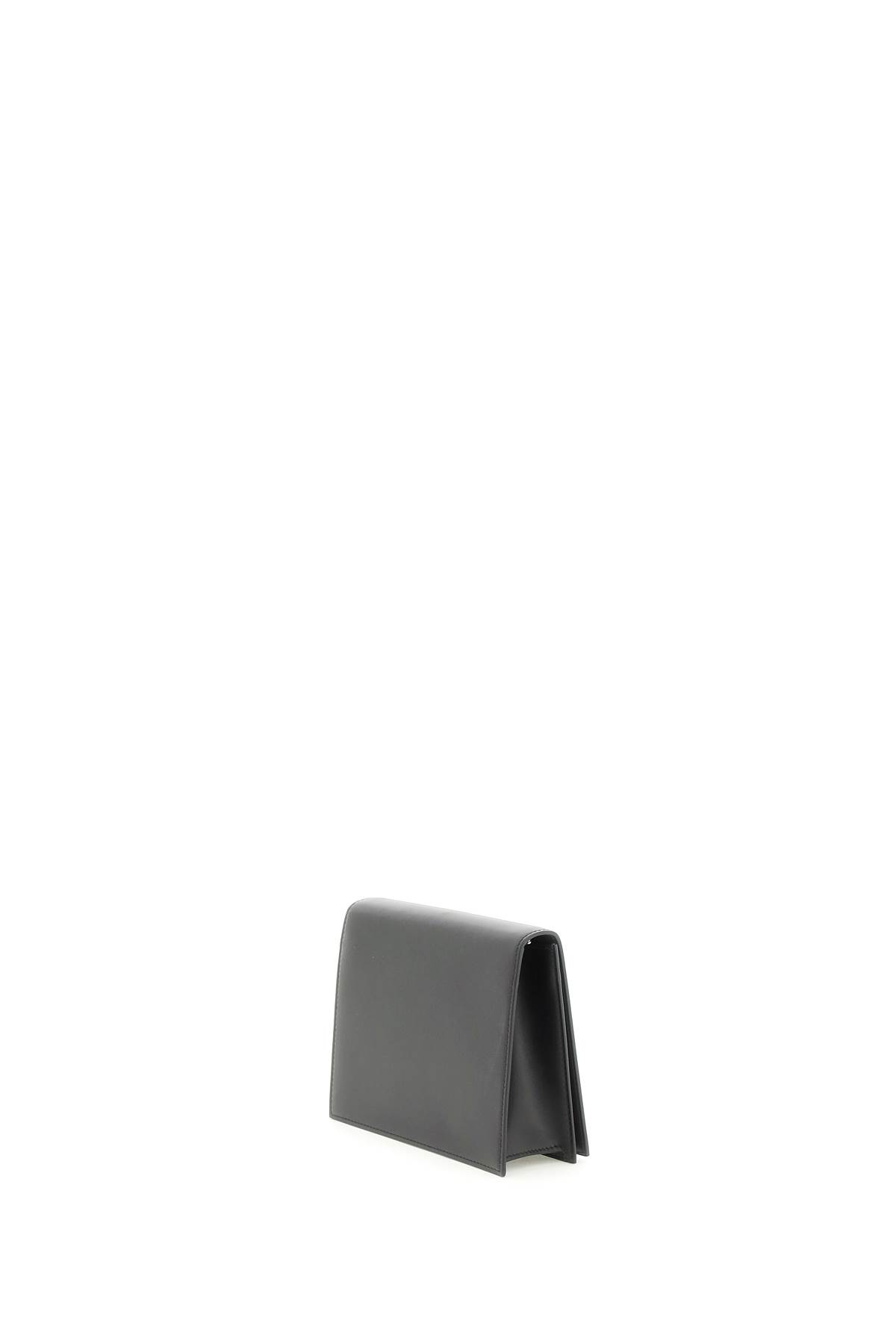 Dolce & Gabbana Leather Shoulder Bag In Black