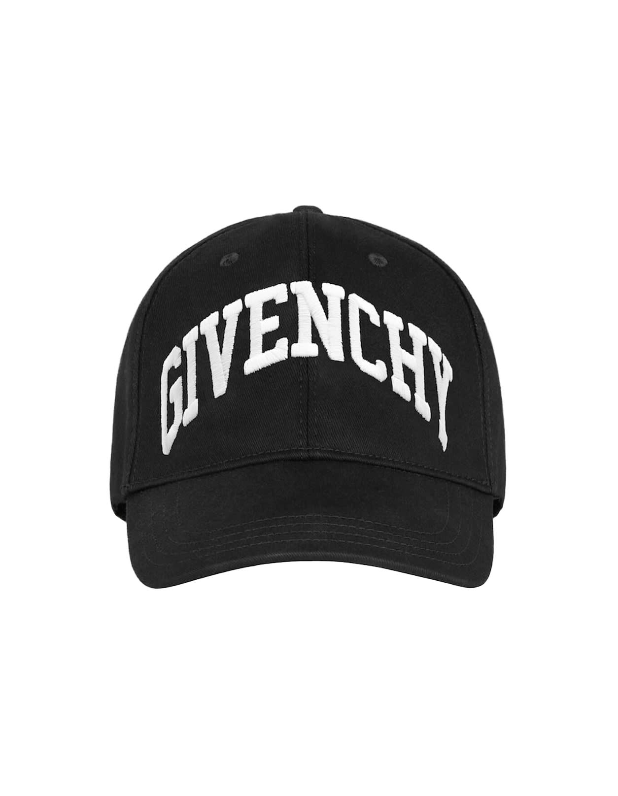 Givenchy Beanie With  College Embroidery In Black