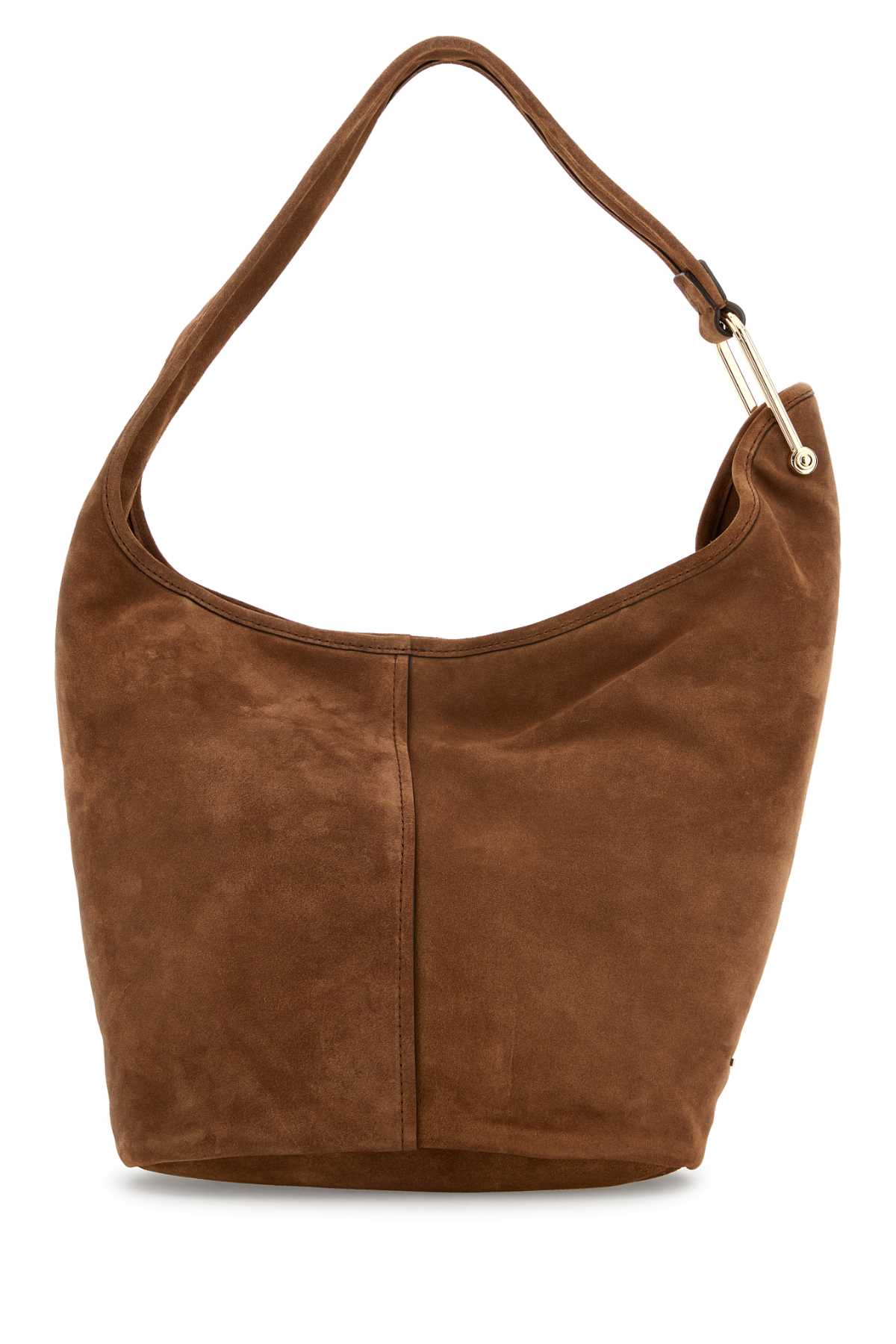 Shop Michael Kors Caramel Suede Sonny Shoulder Bag In Luggage