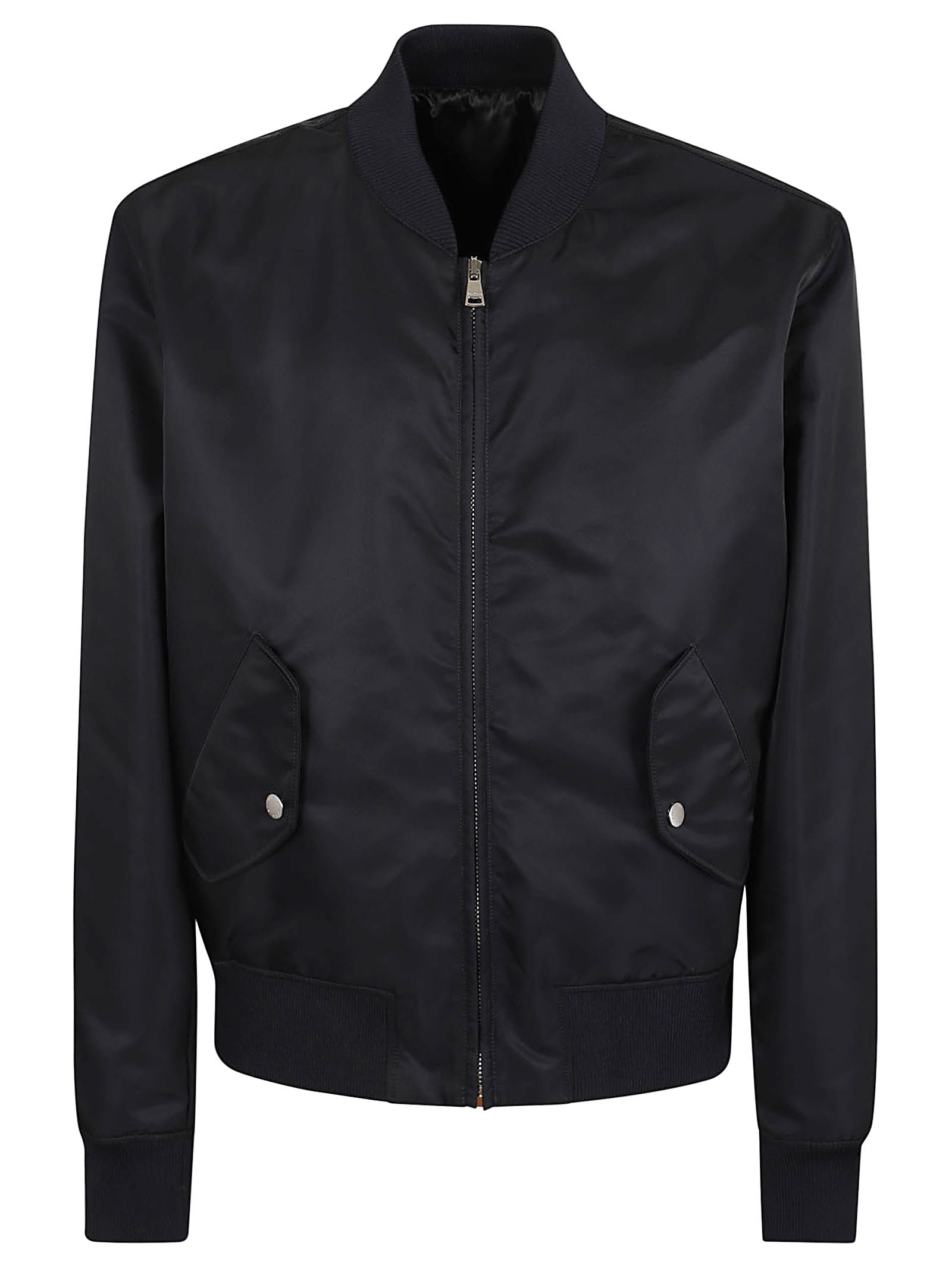 BALMAIN SIGNATURE ZIPPED BOMBER JACKET 