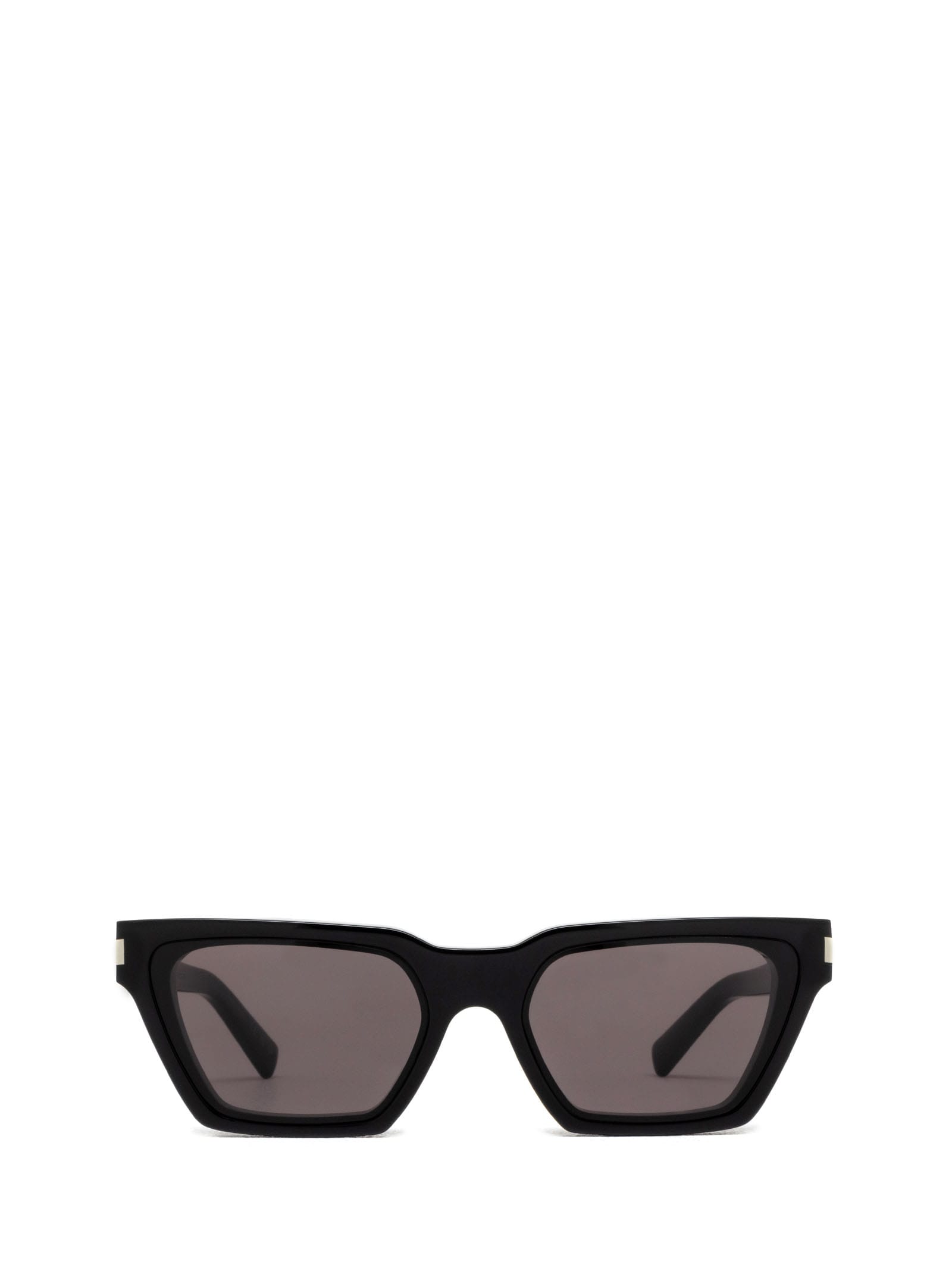 Shop Saint Laurent Sl 633 Black Sunglasses