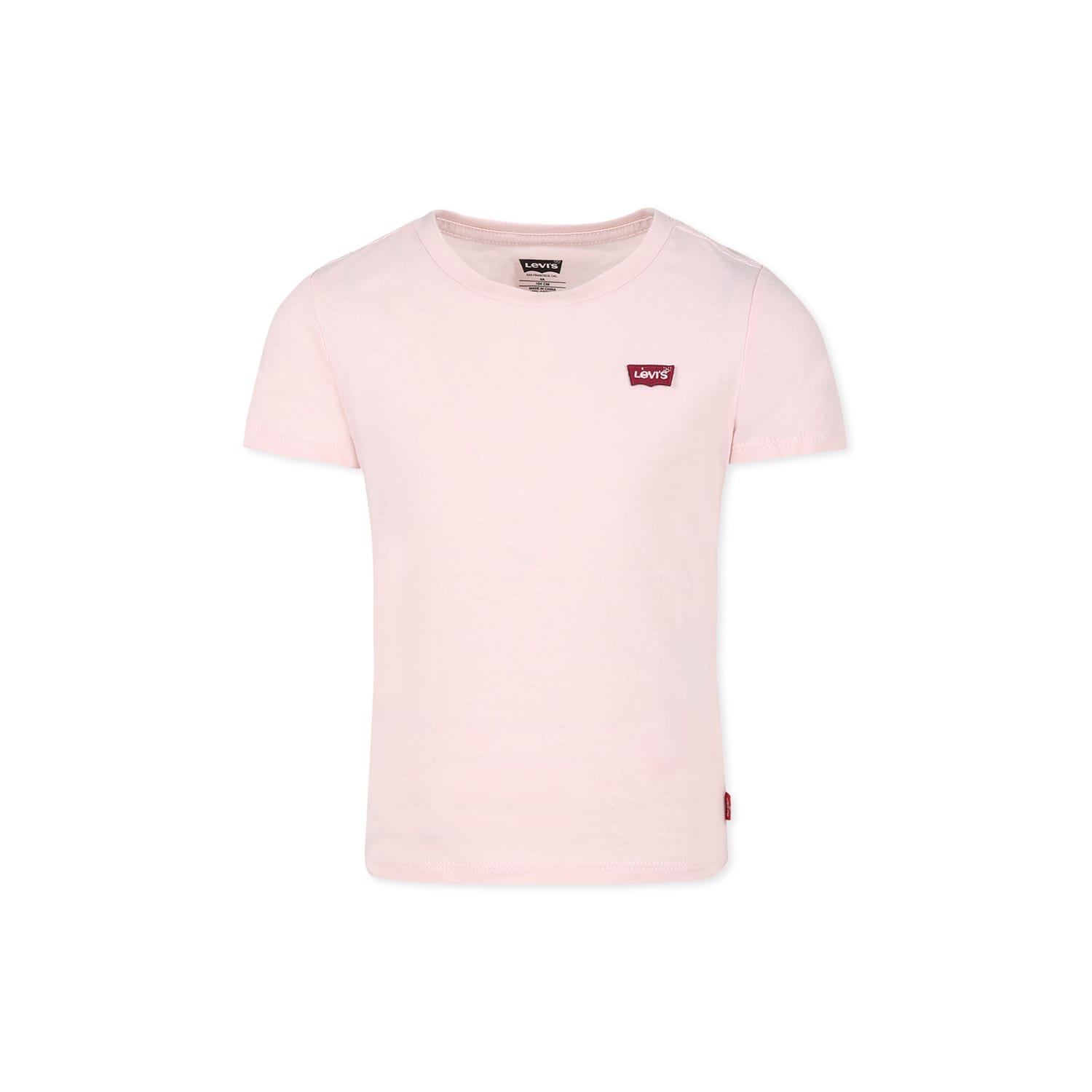 LEVI'S PINK T-SHIRT FOR GIRL WITH LOGO