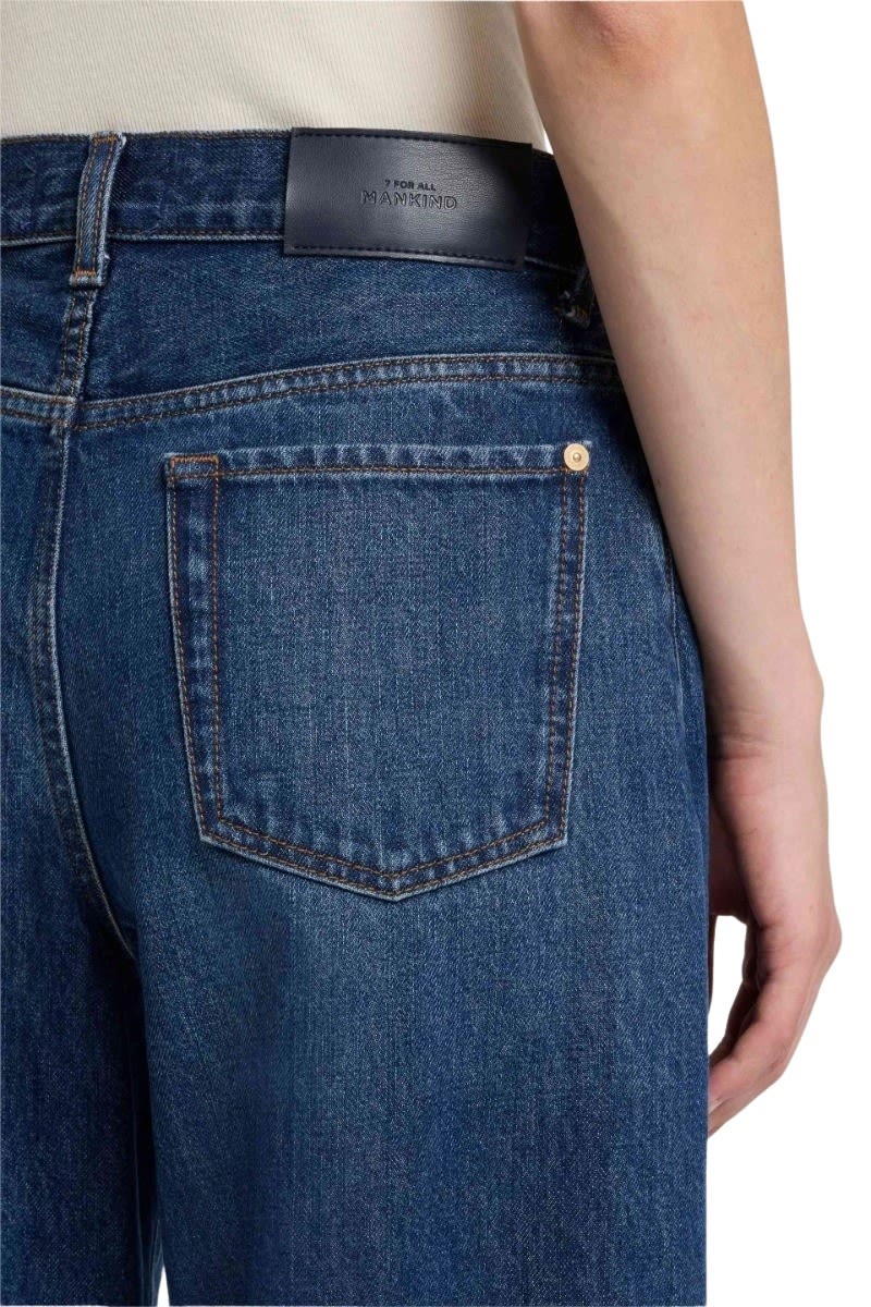 7 For All Mankind Twisted Bonnie Radar In Blue