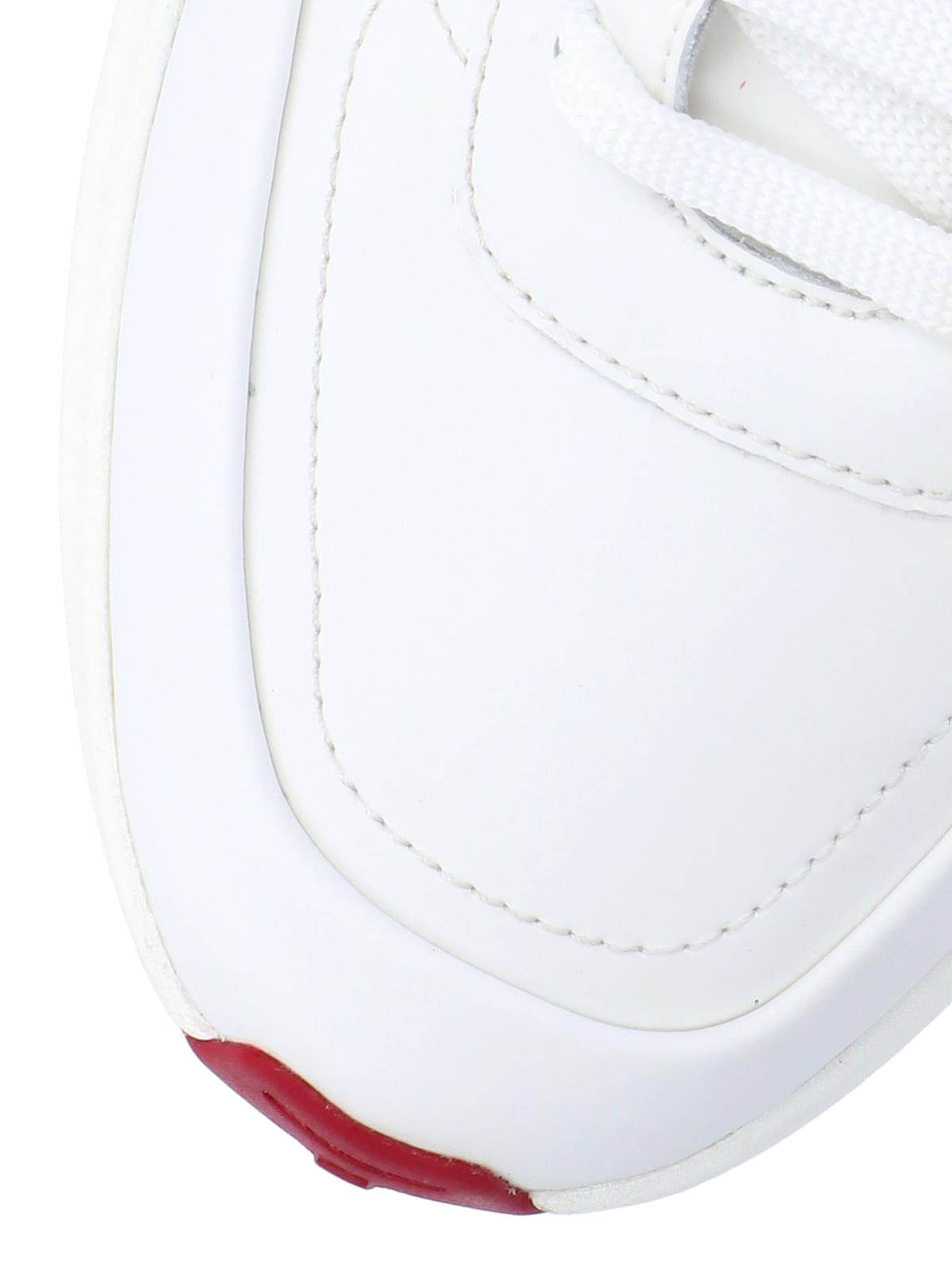 Shop Bally Logo Sneakers In White