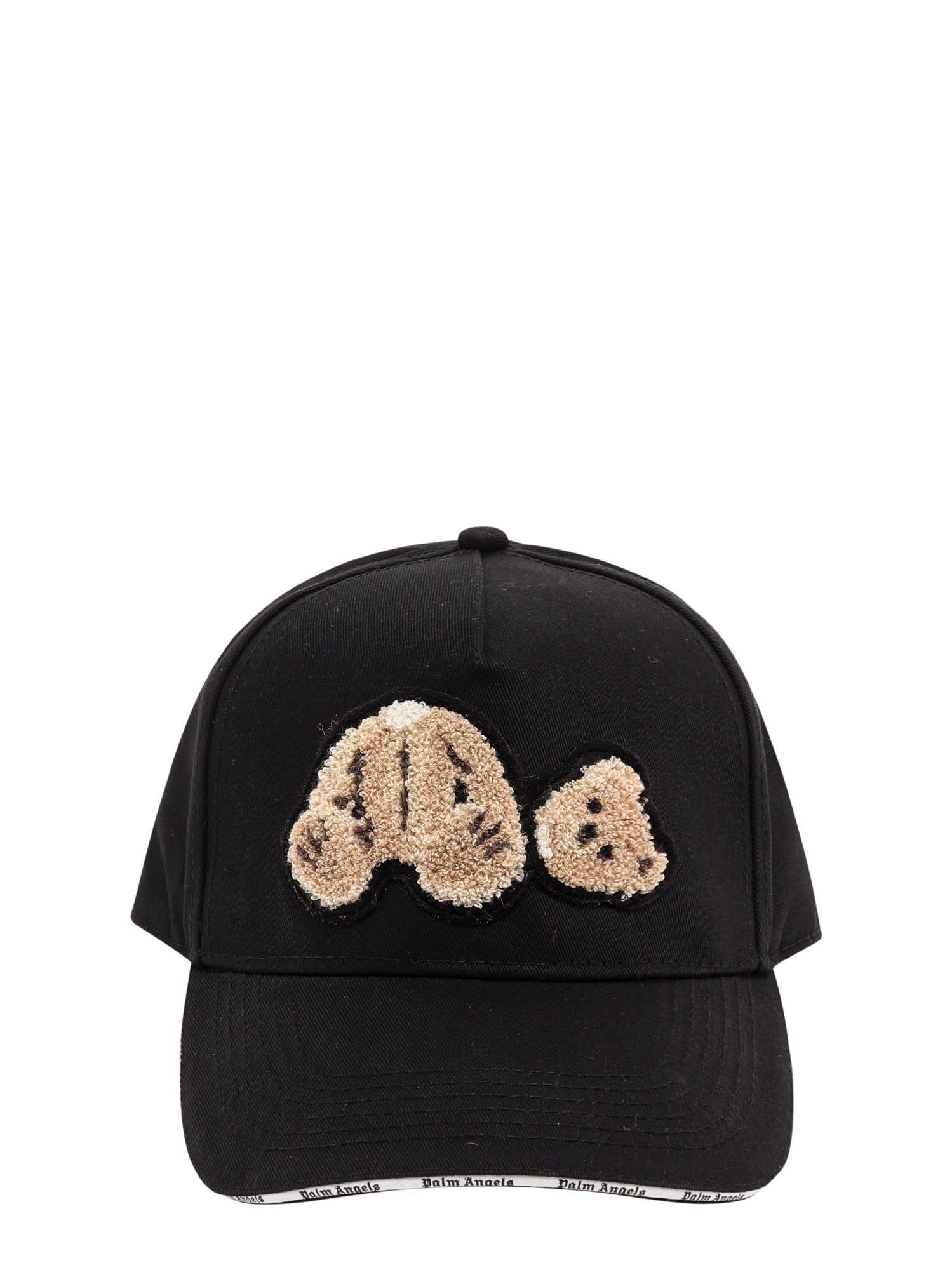 Palm Angels Bear Cap Hat In Black