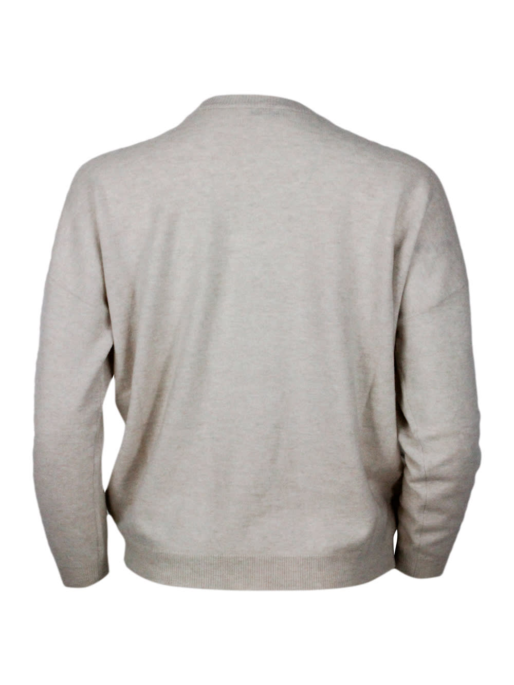 Shop Brunello Cucinelli Sweater In Beige