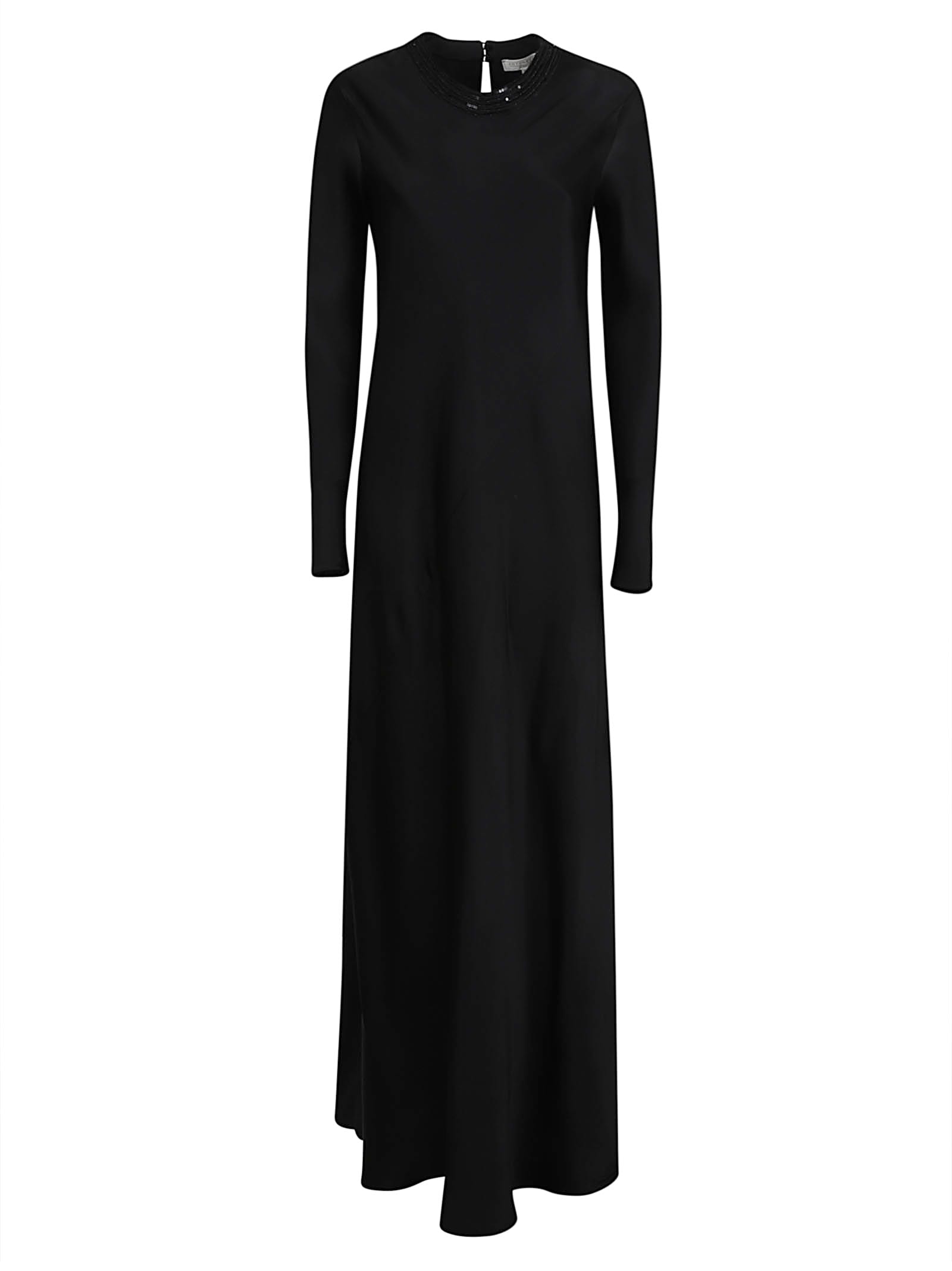 Antonelli Keyhole Maxi Dress In Black