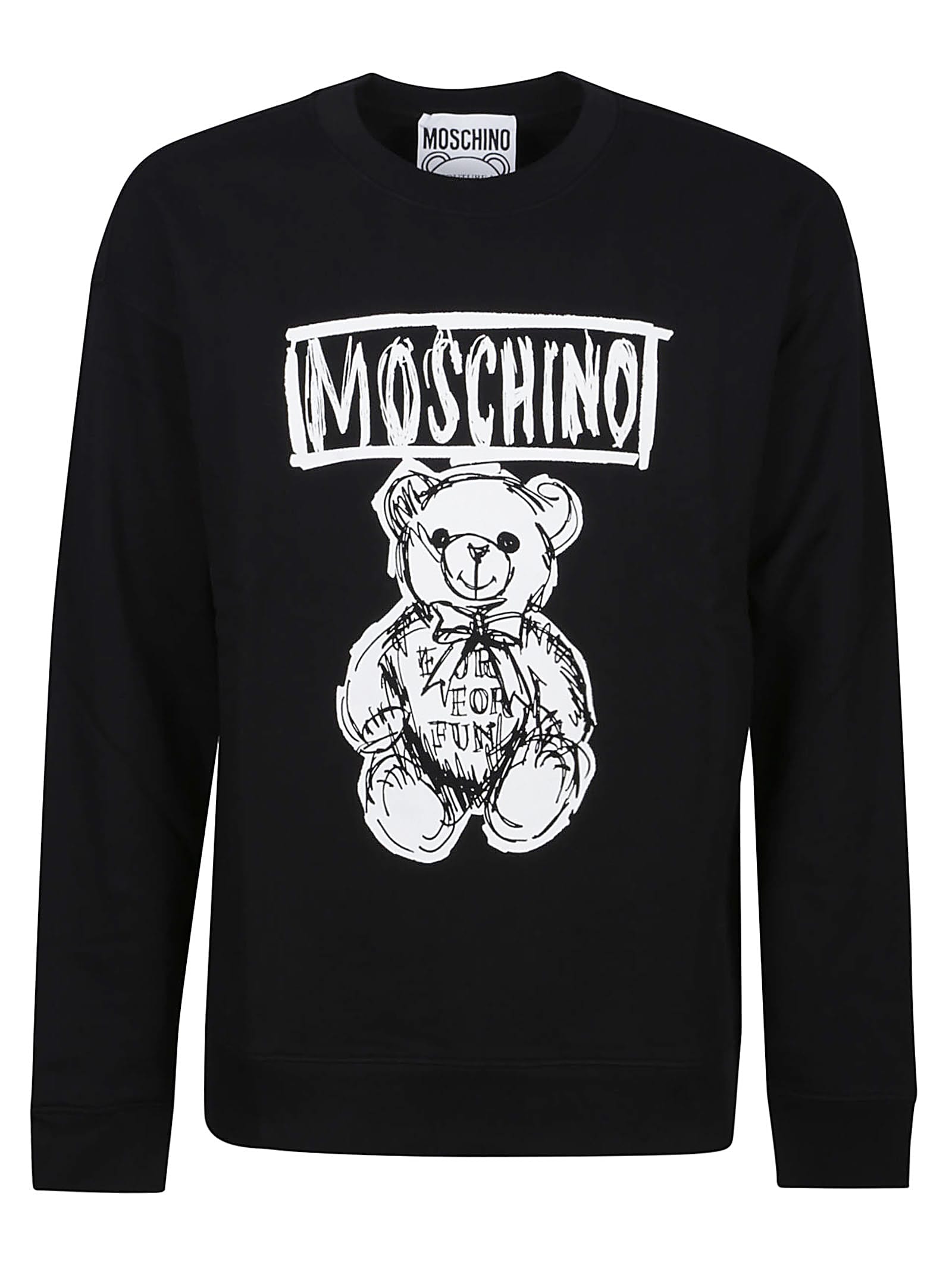 Teddy Bear Print Sweatshirt