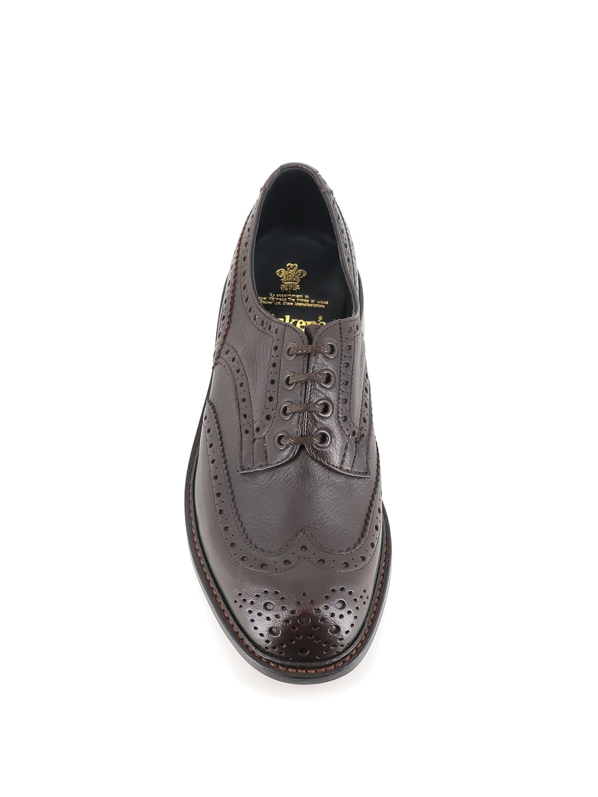 Shop Tricker's Brogues Bourton In Brown